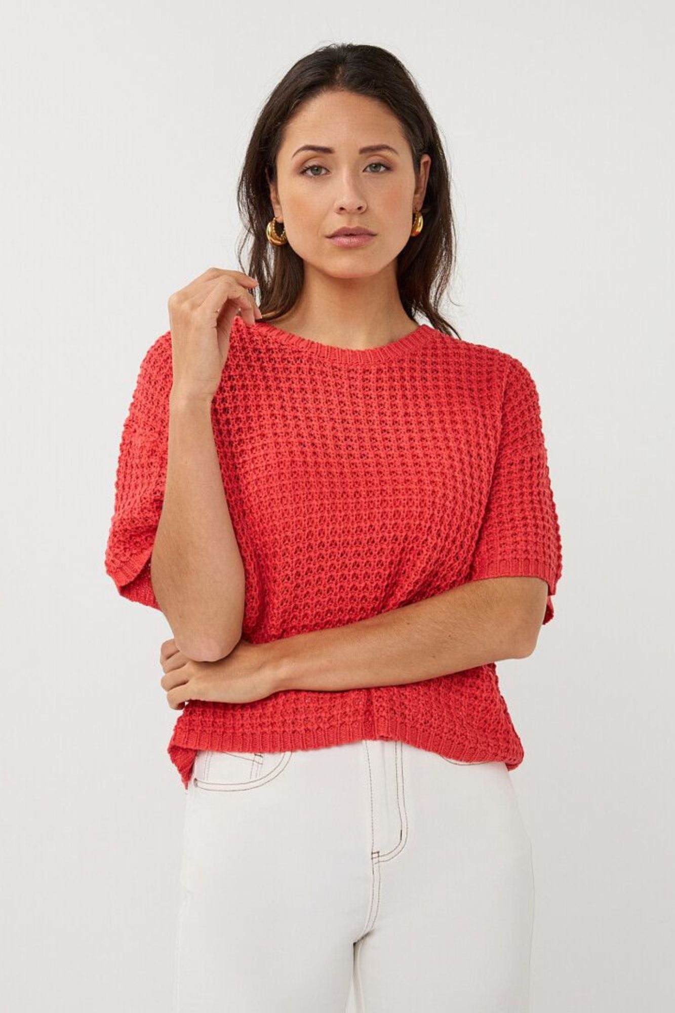 Sway Short Sleeve Sweater