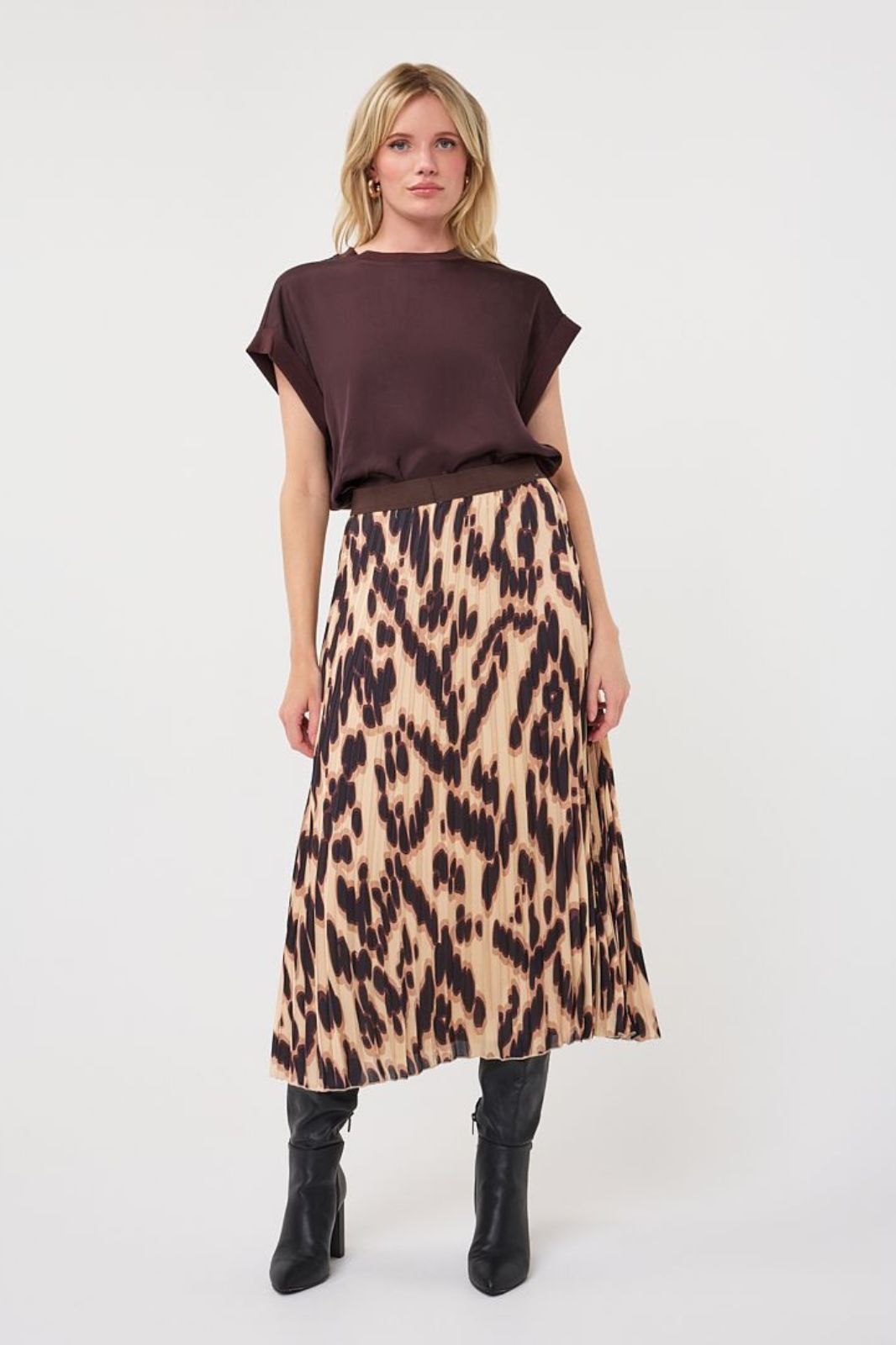 Satin Front Tee