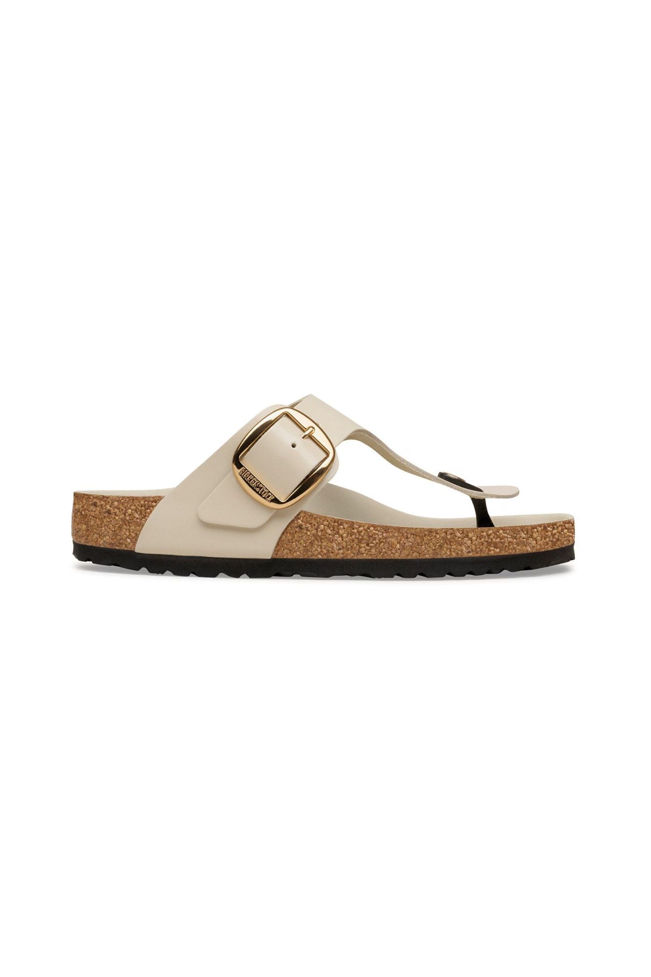 Gizeh Big Buckle Natural Leather Patent