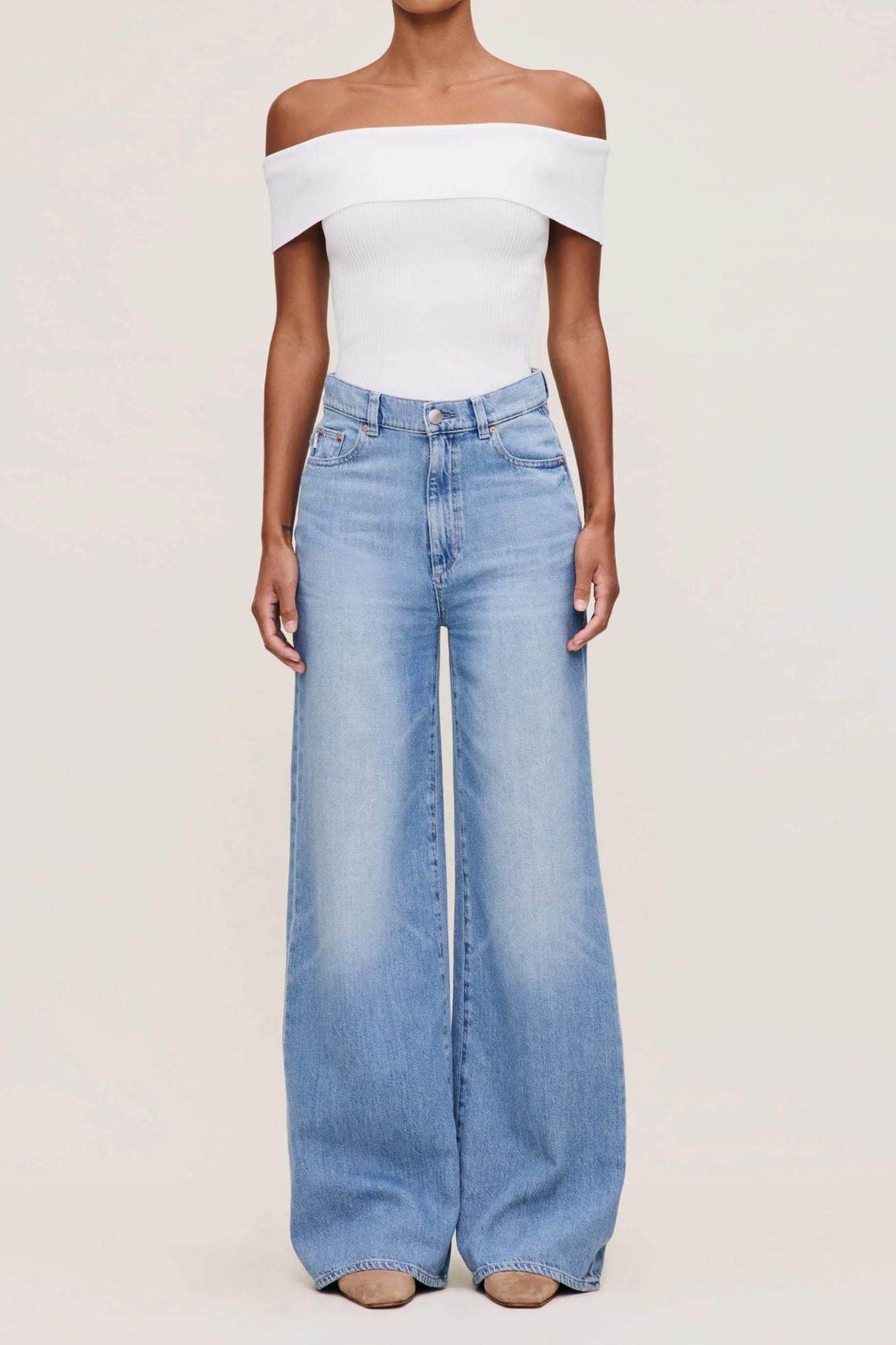 Hepburn Wide Leg High Rise 32"