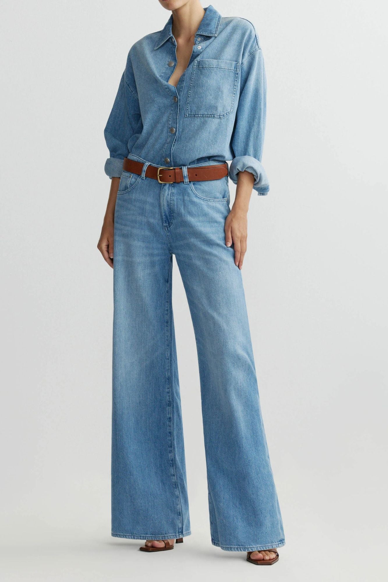 Alex Baggy Wide Leg Low Rise Jeans