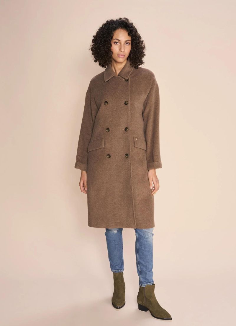 Manteau en laine Venise
