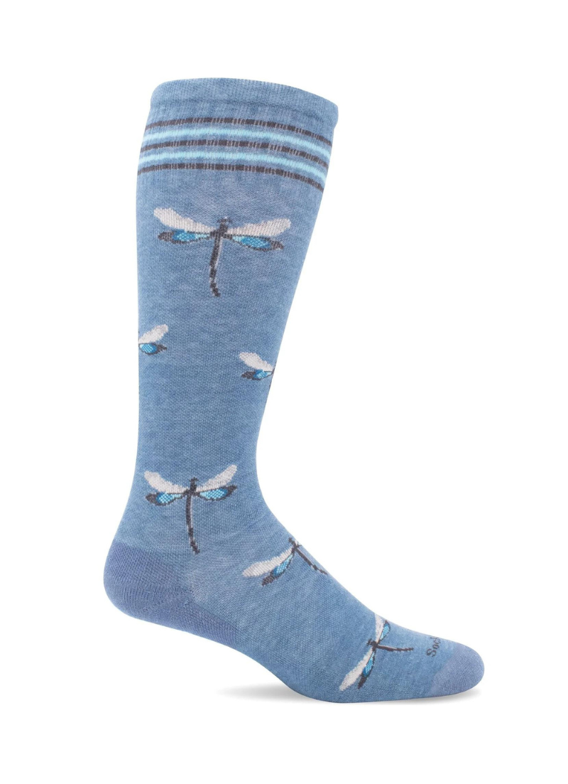 Dragonfly Moderate Compression Socks