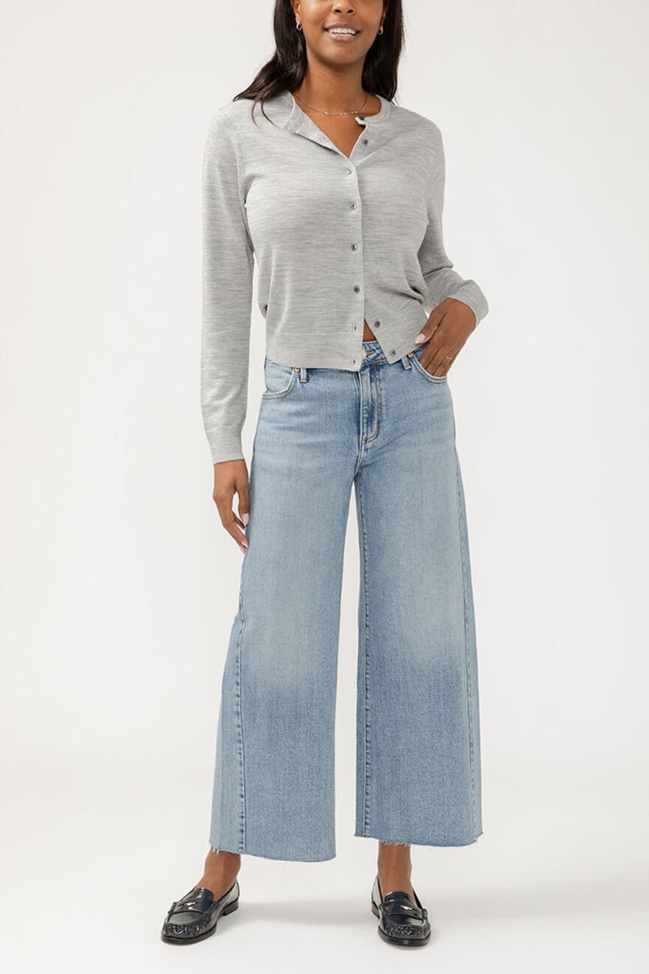 Isbister High Rise Wide Leg Jeans