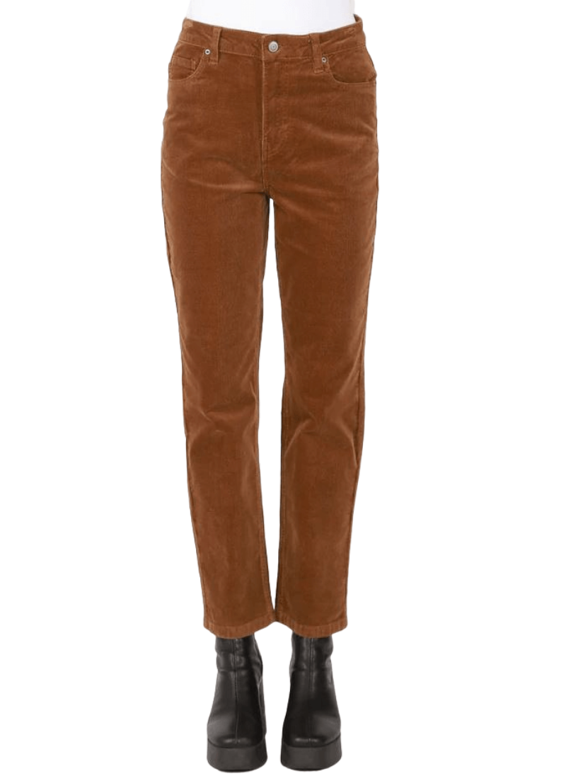 Kendra Cord - Maman droite taille haute