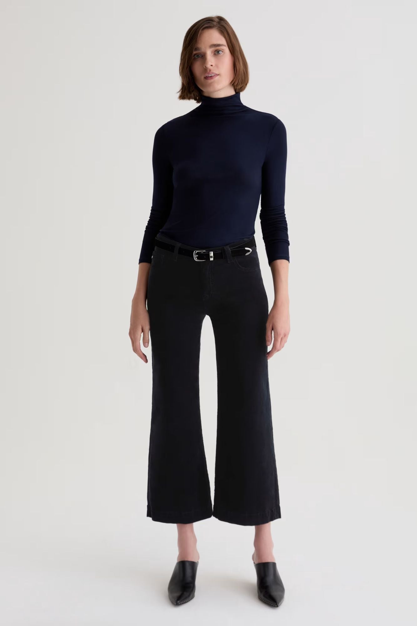 Saige Wide Leg Crop Cordouroy