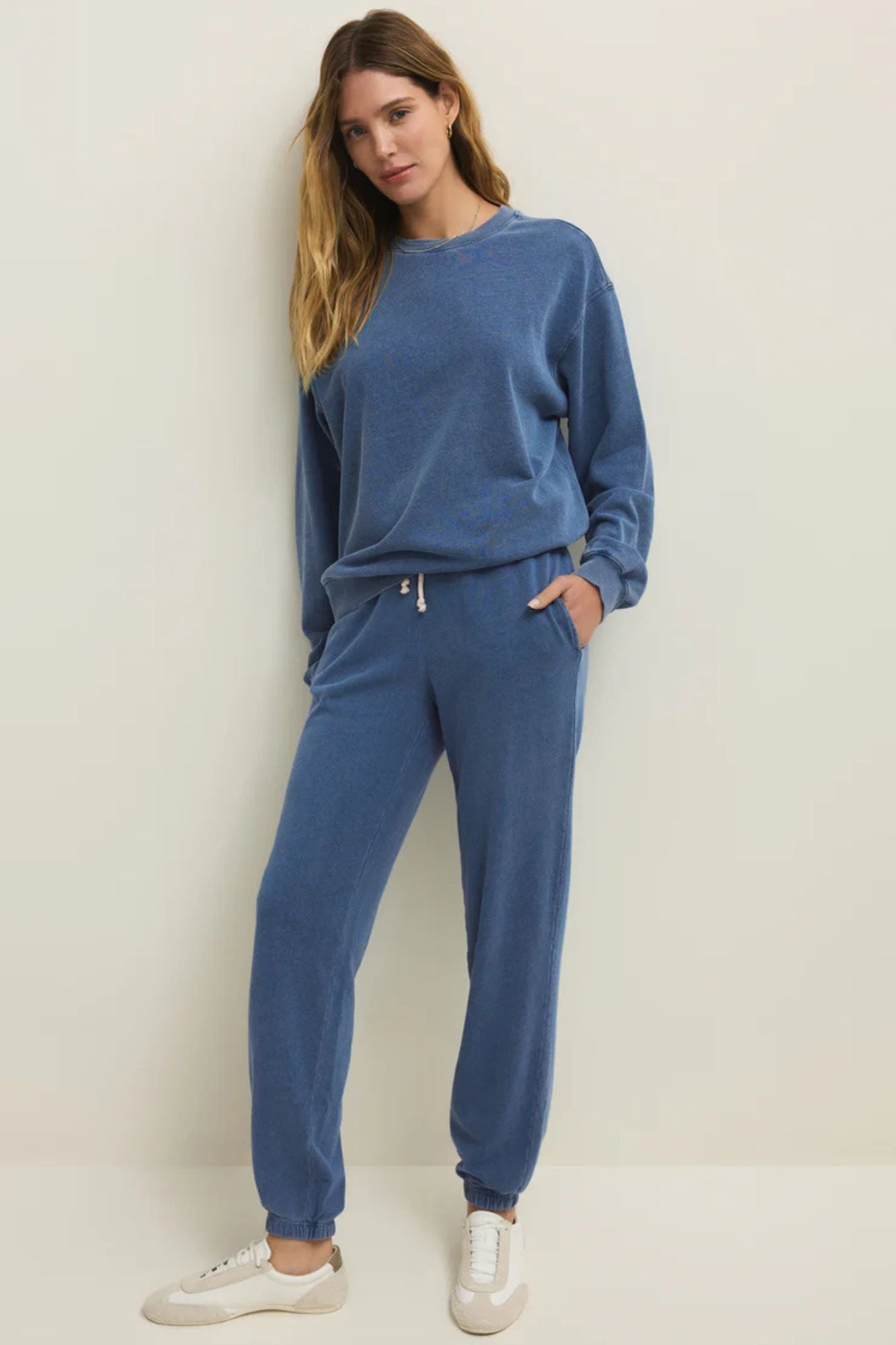 Boyfriend Denim Sweatshirt