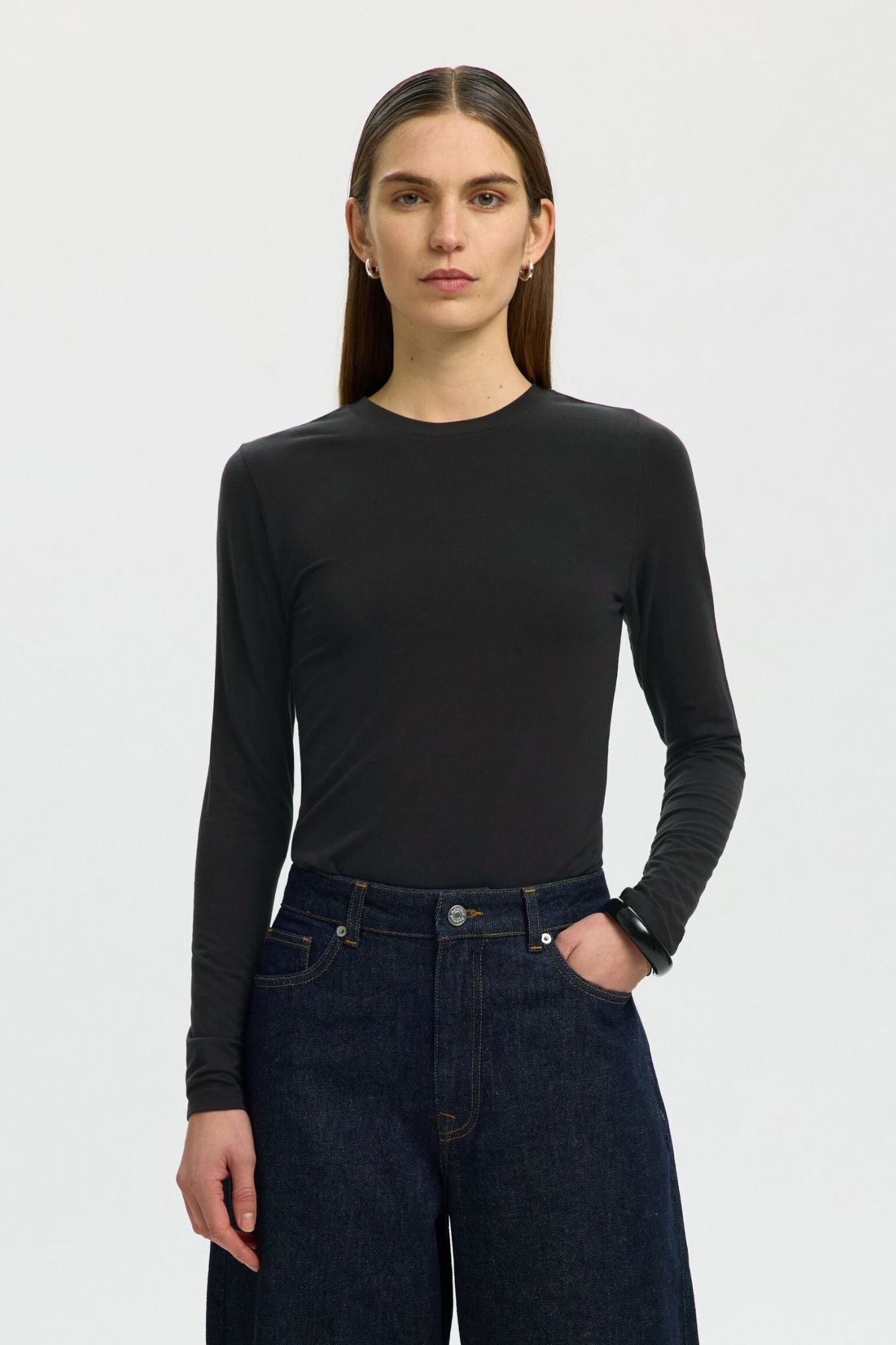 Basic Long -Sleeved T-Shirt