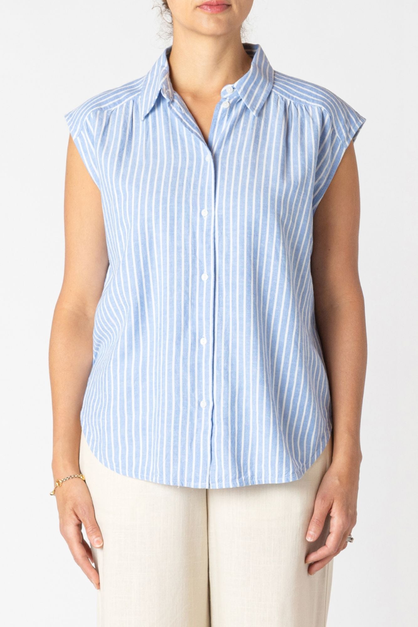 Cap Sleeve Blouse