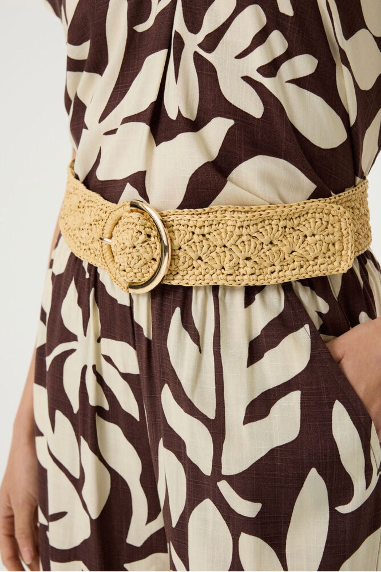 Raffia Belt