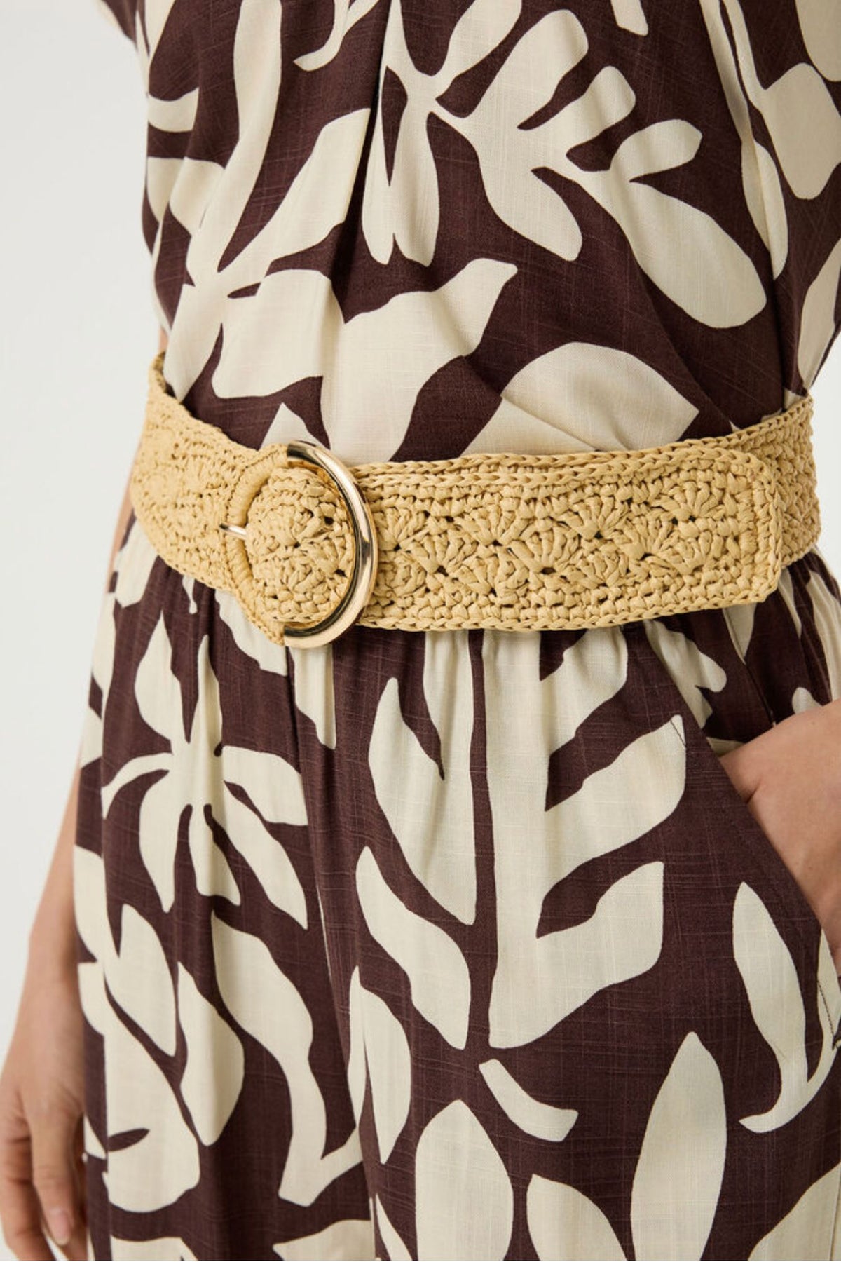 Raffia Belt