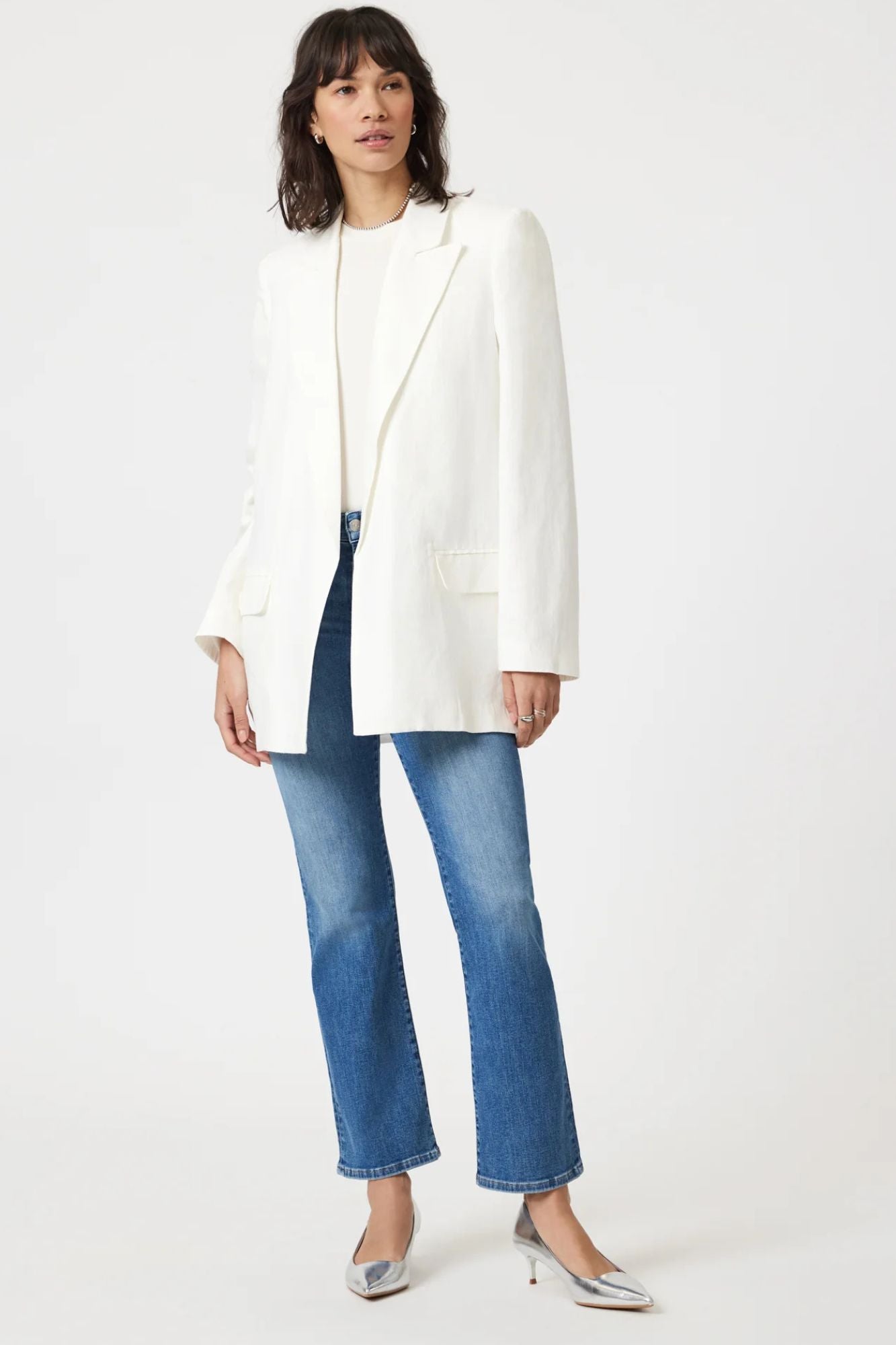 Anika Cropped Flare Jeans