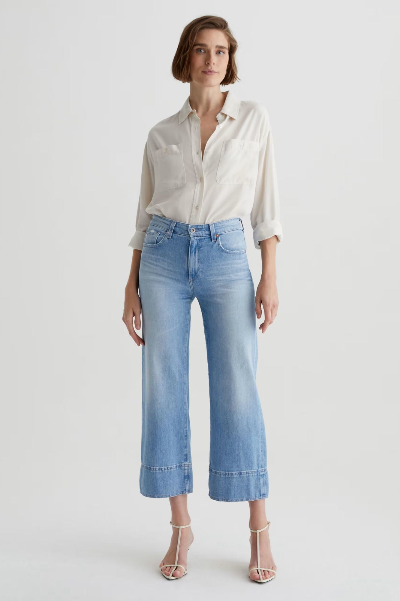 Saige Wide Leg Crop