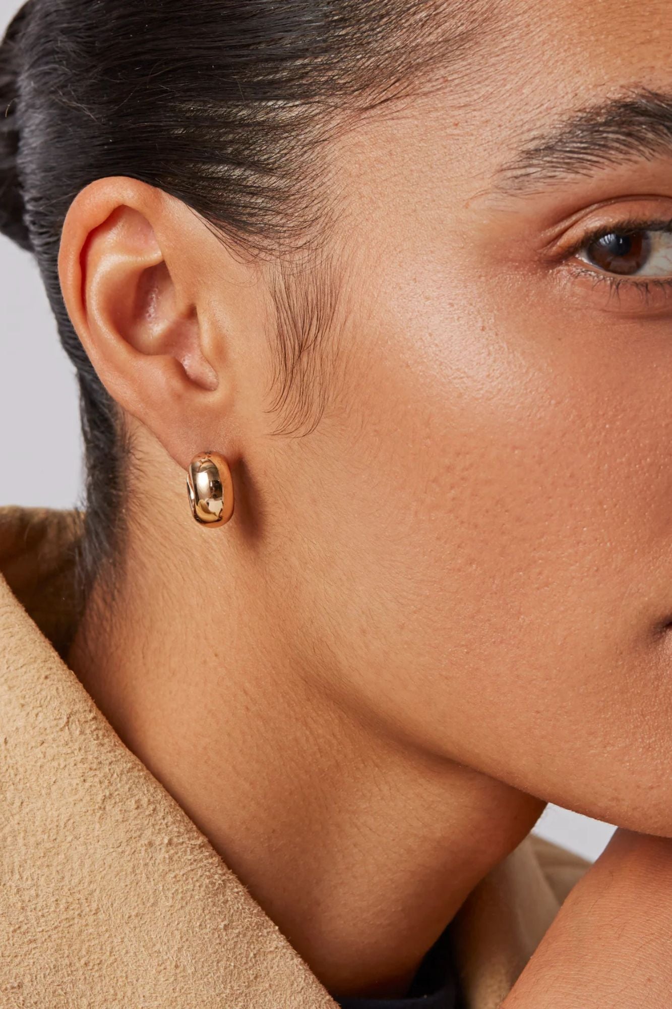 Mini Tome Hoop Earings