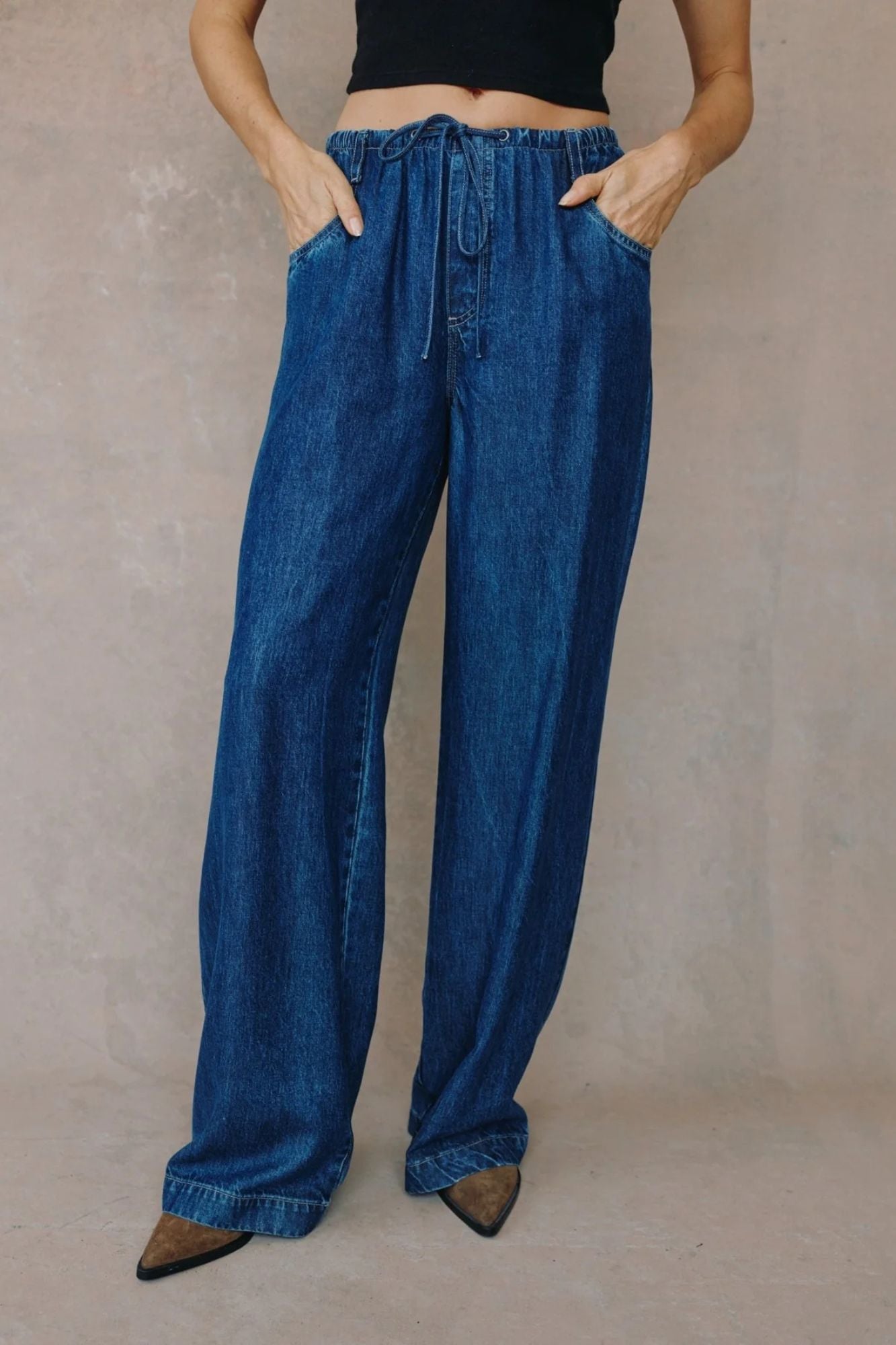 Drawstring Jean