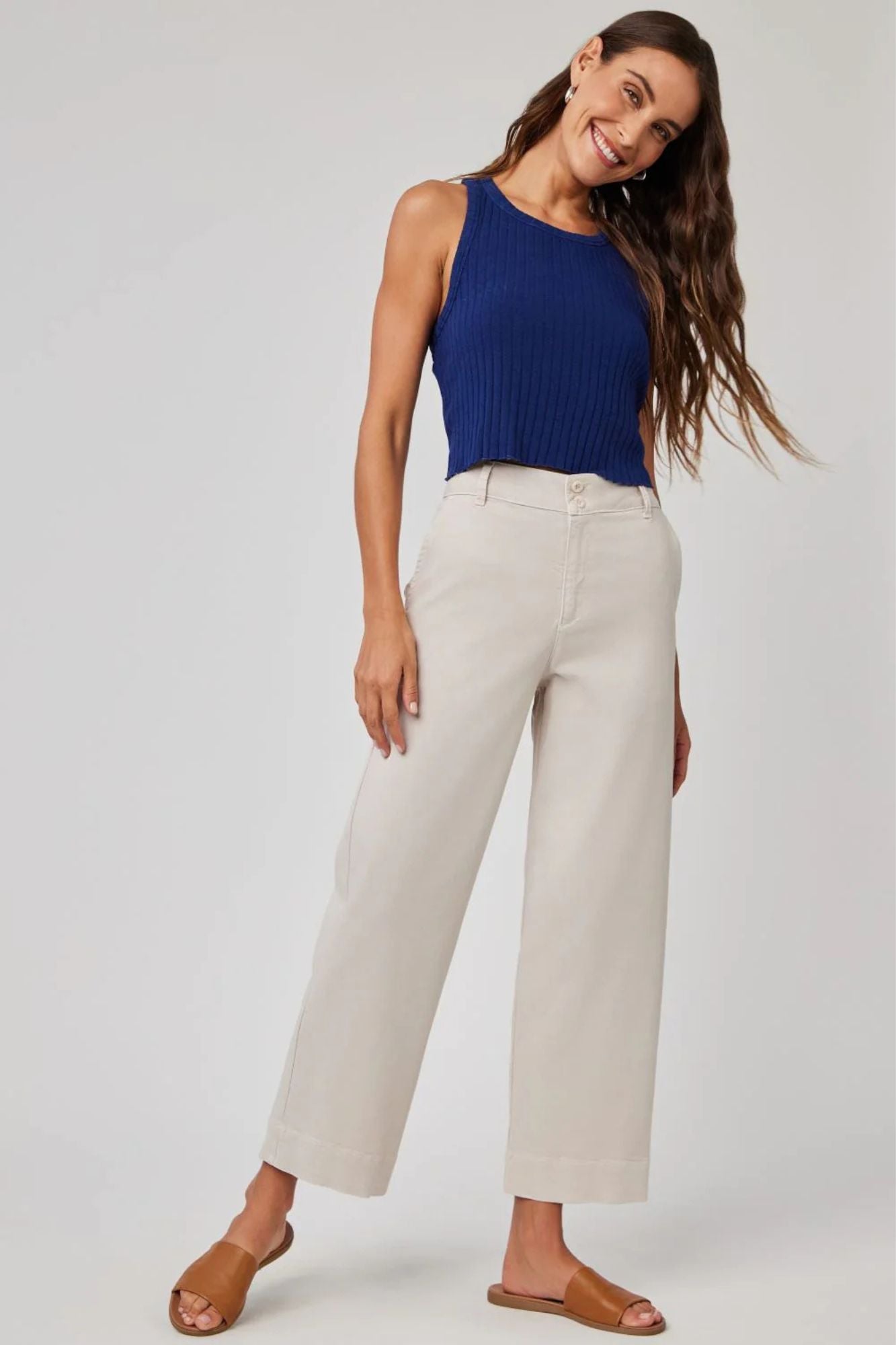 Saige Wide Leg Crop