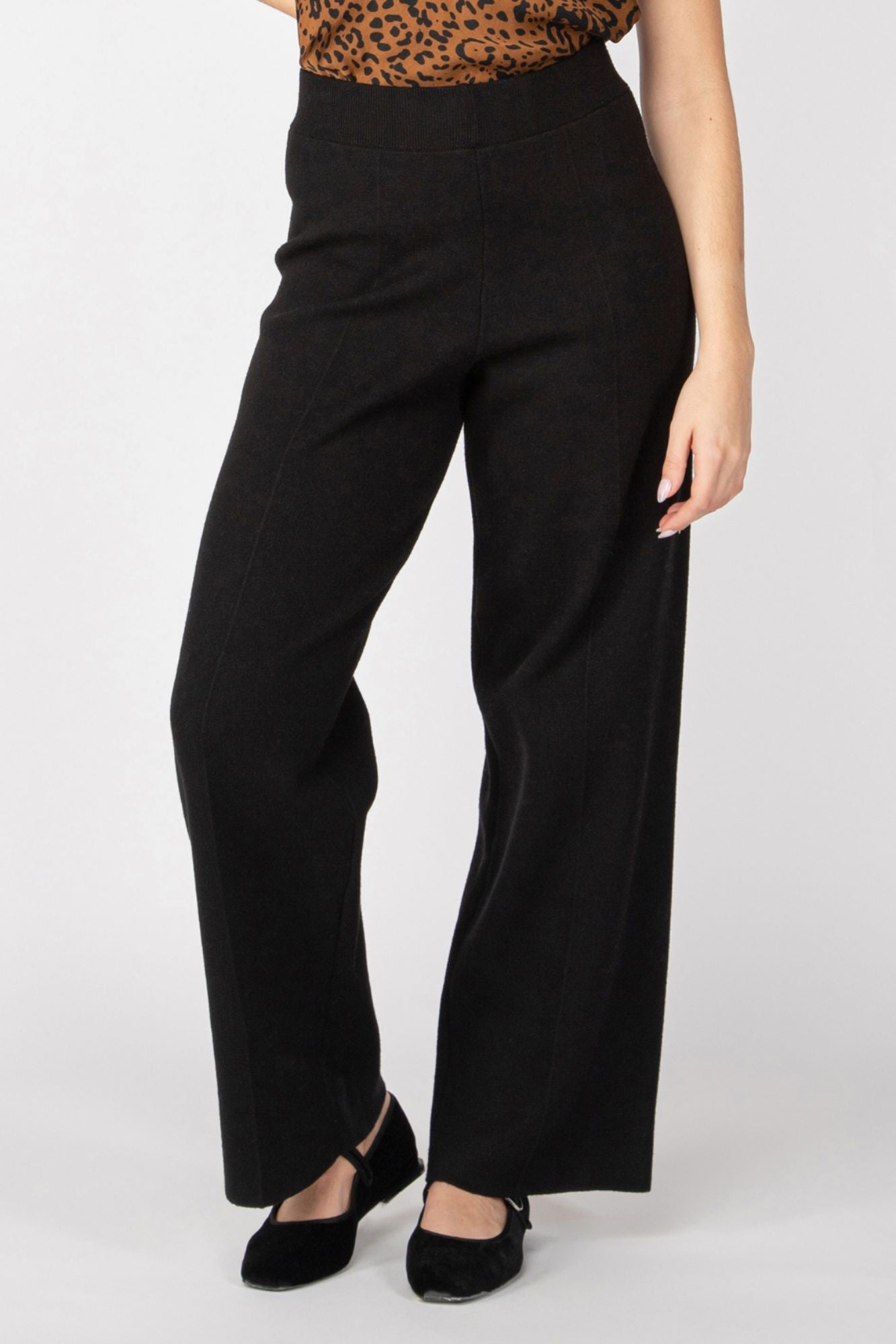 Sharon Wide Leg Sweater Pant