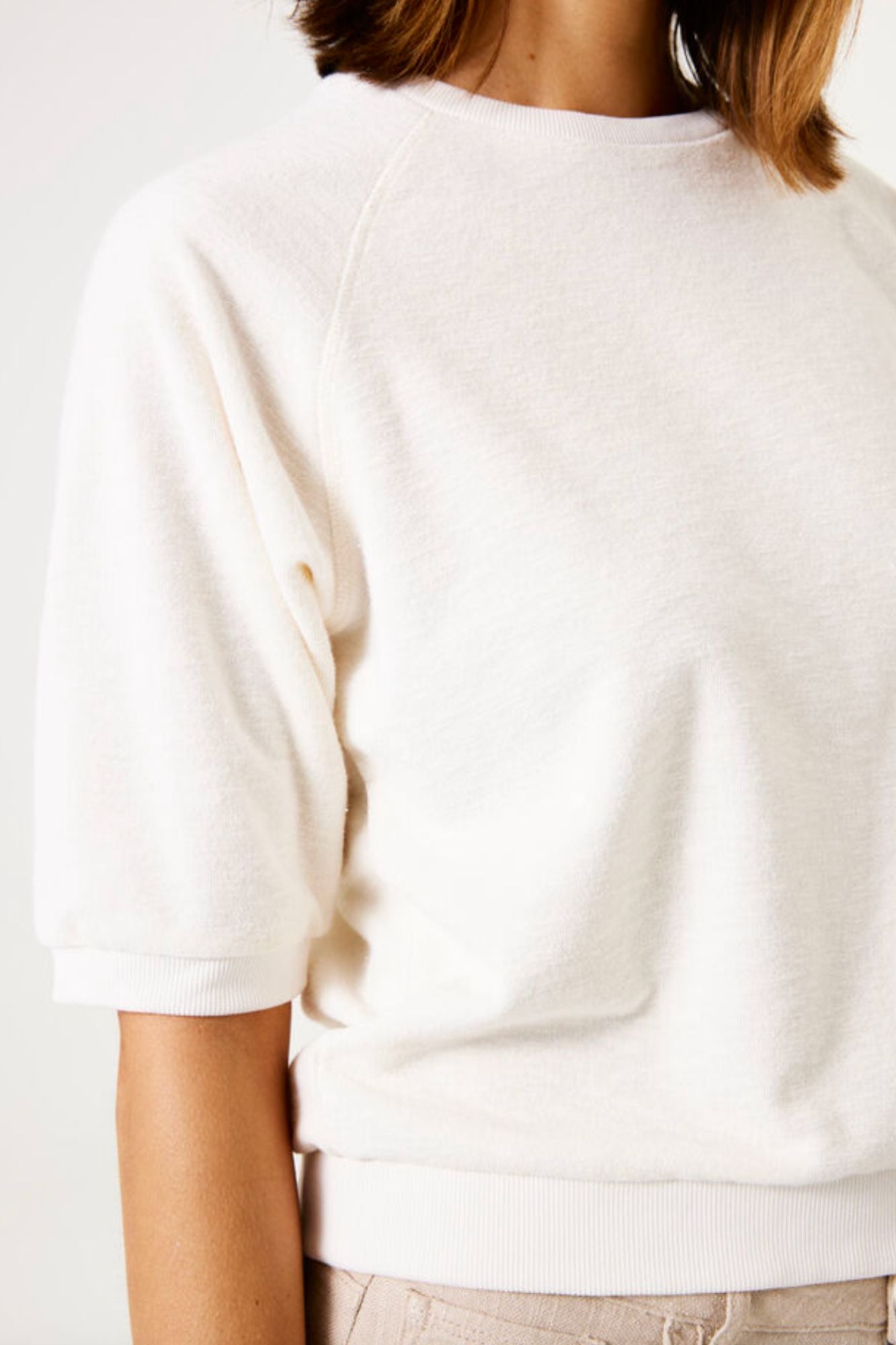 Sweater With Short Sleeves