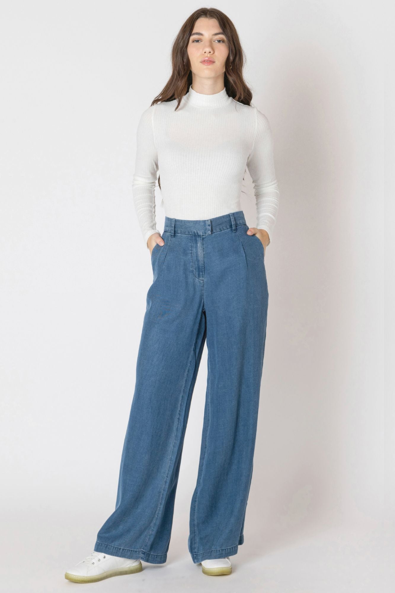 Drapey Denim - Like Trouser