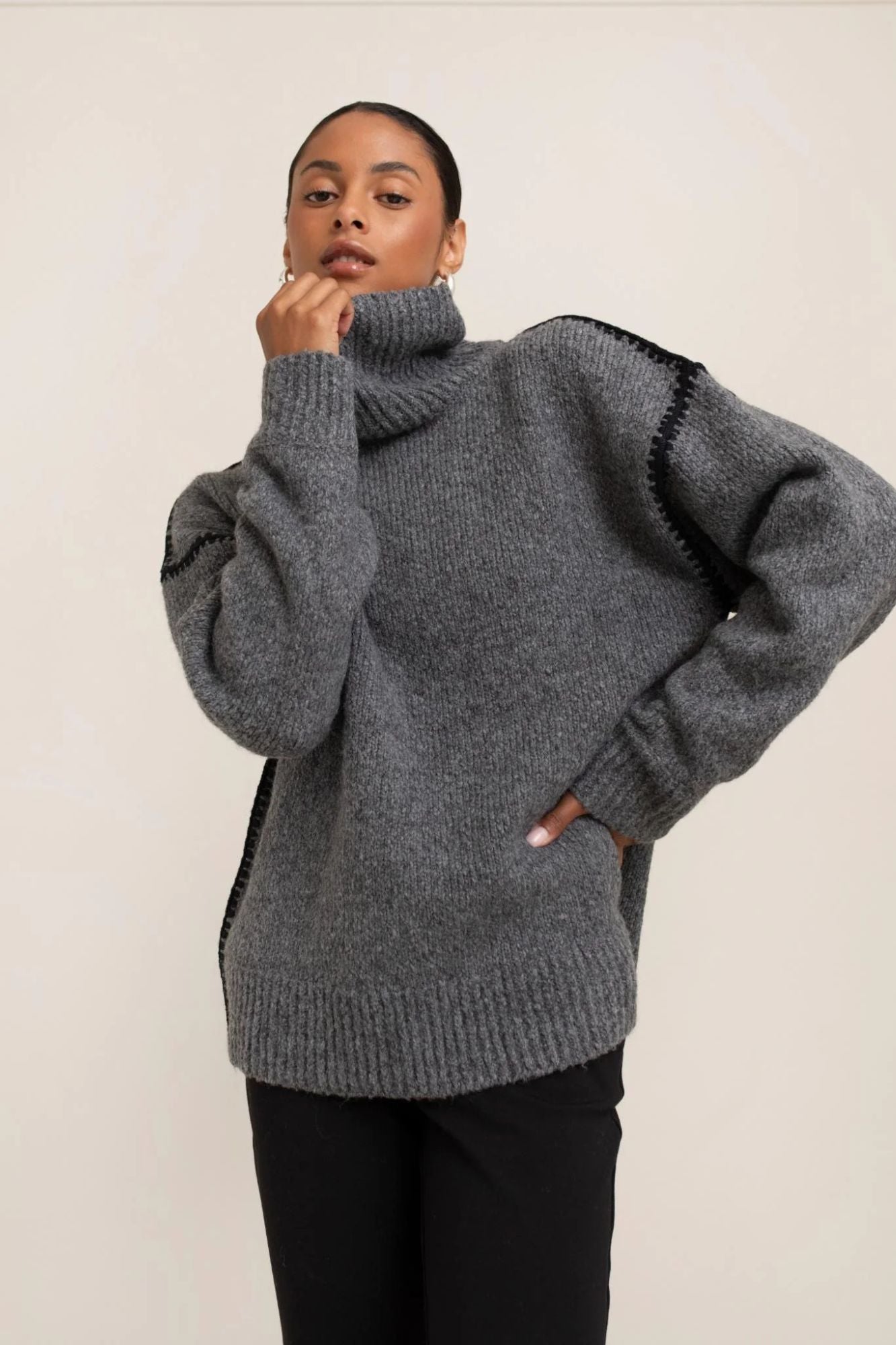 Ari Turtleneck Sweater