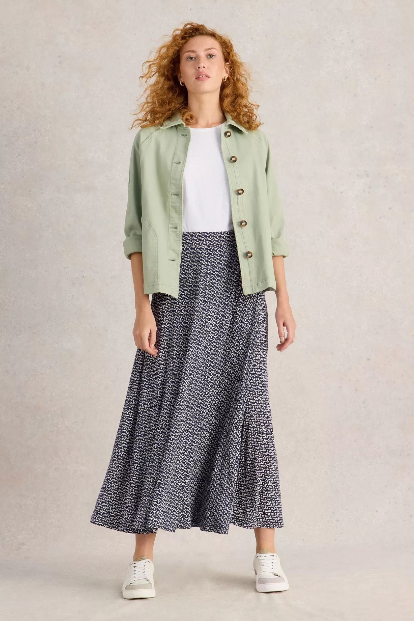 Jada Jersey Maxi Skirt