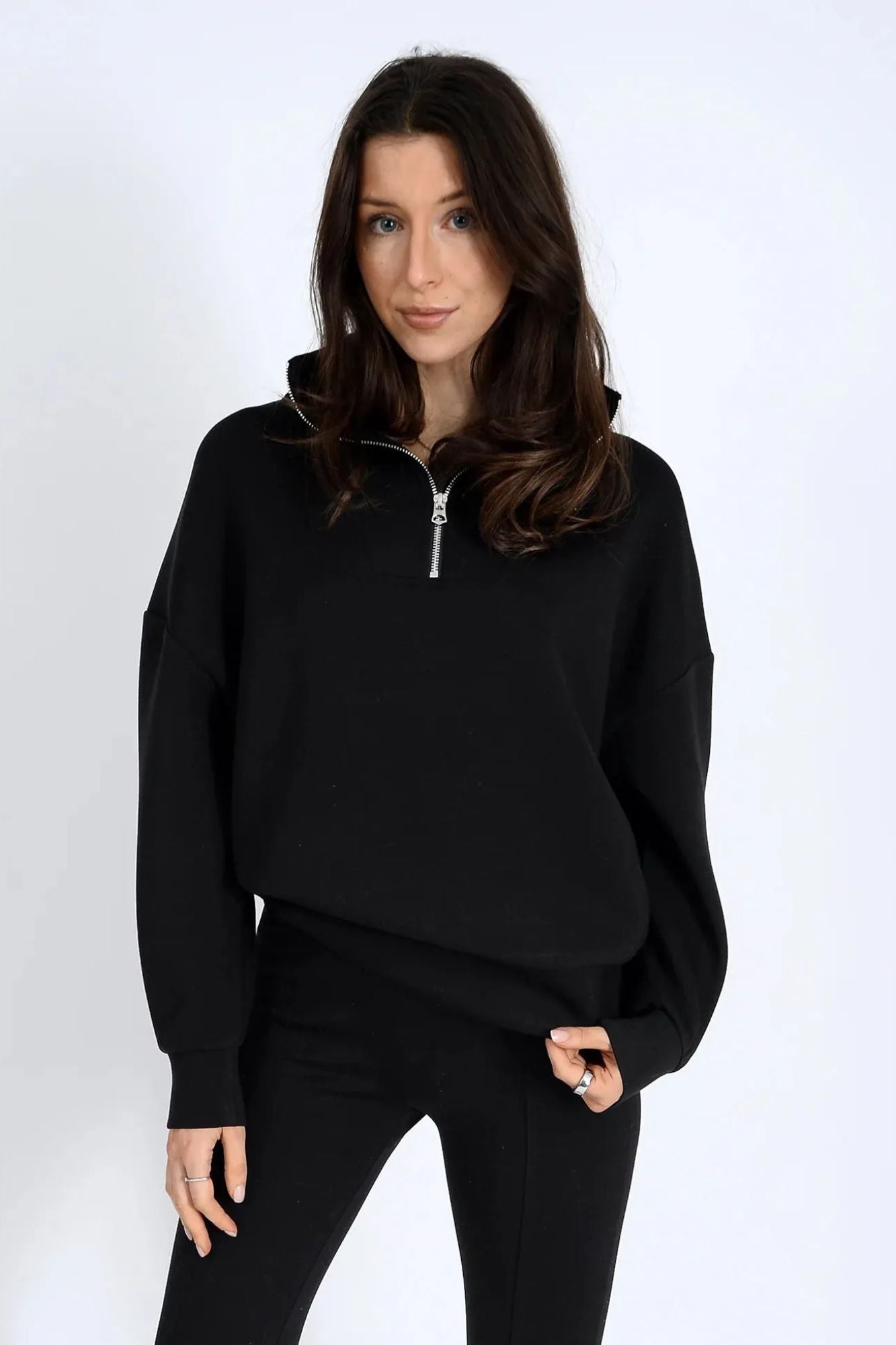 Seanni Soft Knit Half Zip Pullover