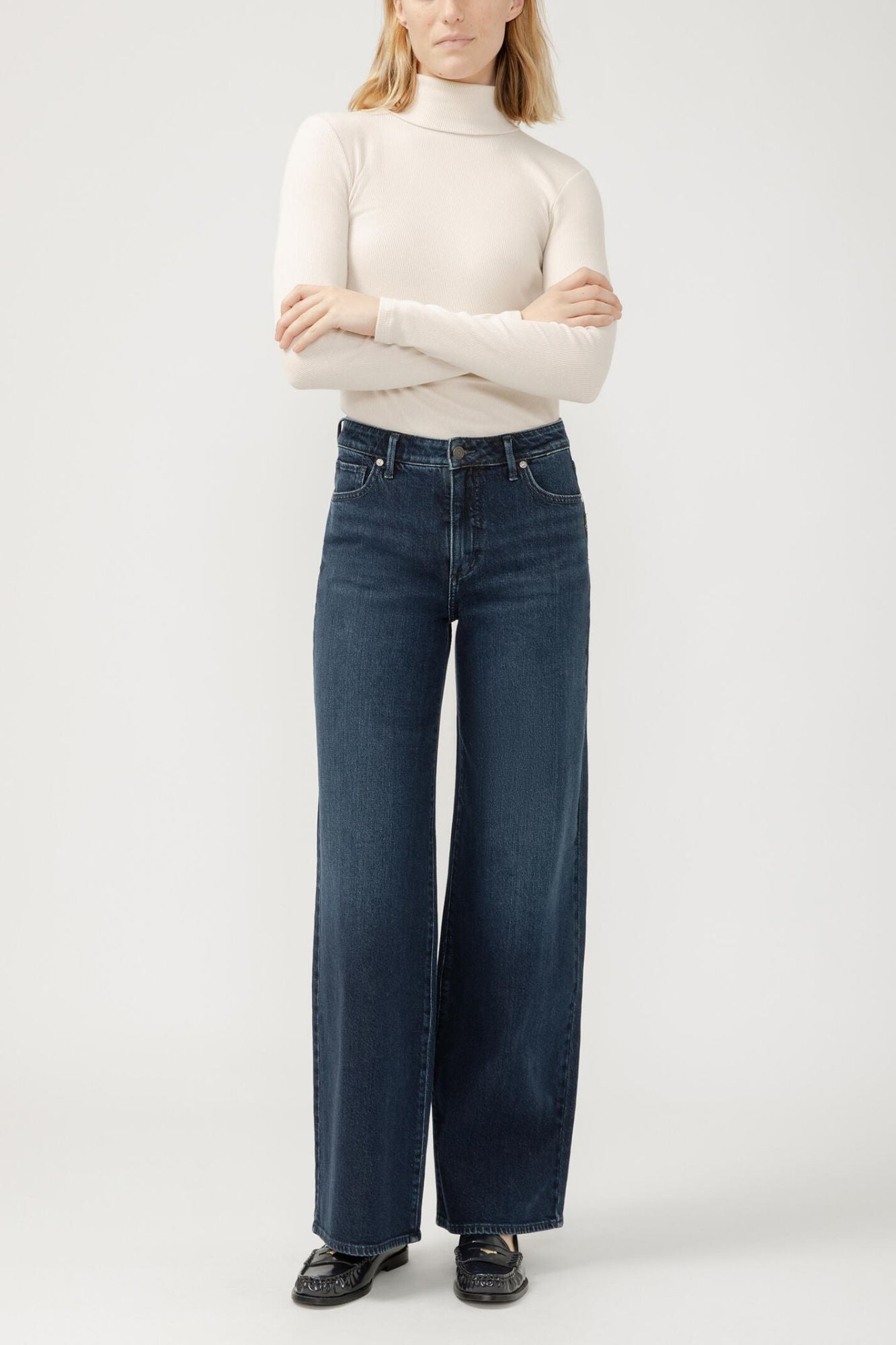 Isbister High Rise Wide Leg Jeans