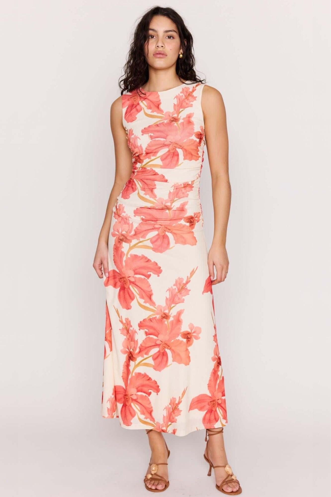 Isla Mesh Midi Dress