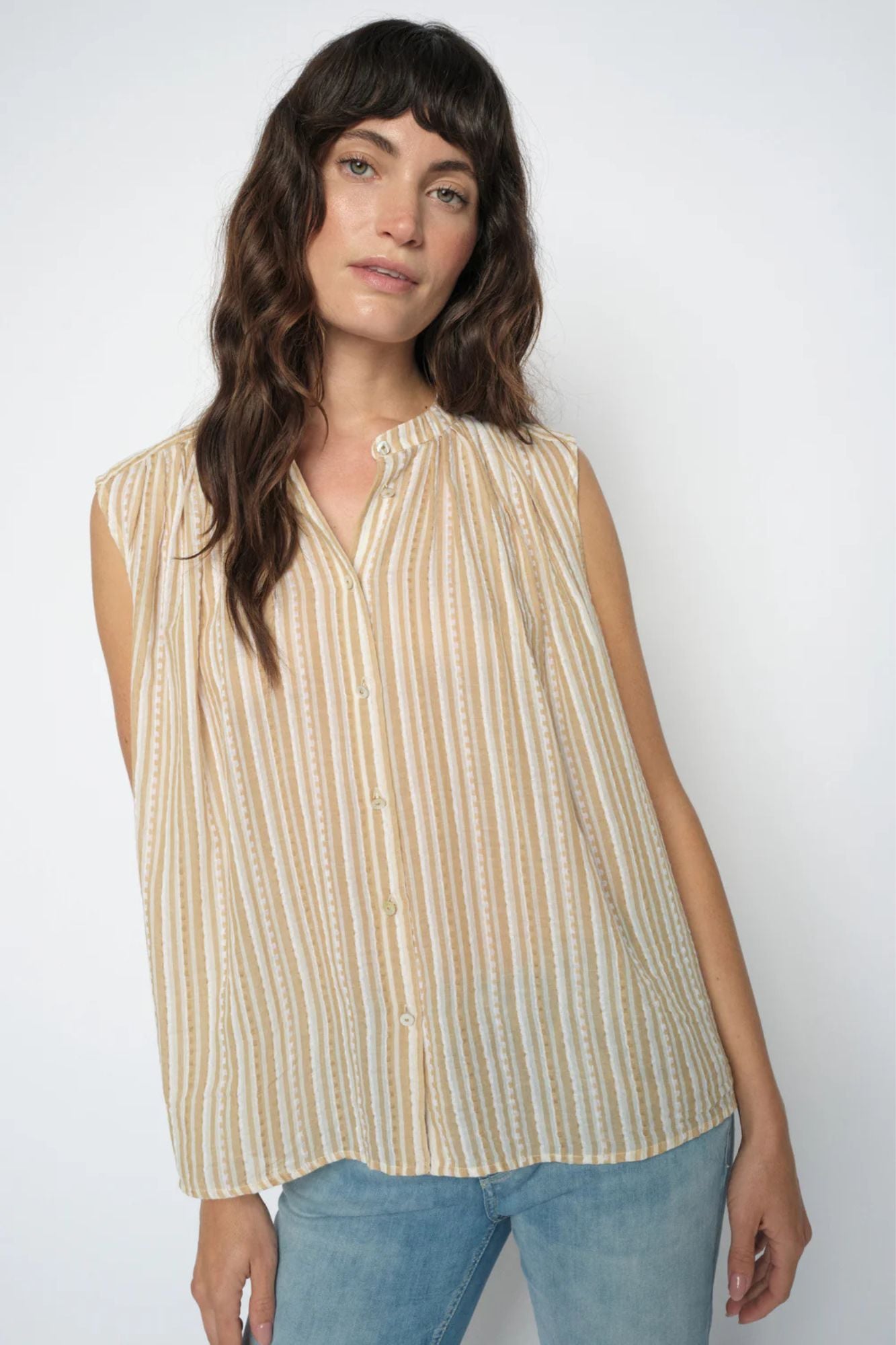 Amelia Stripe Blouse