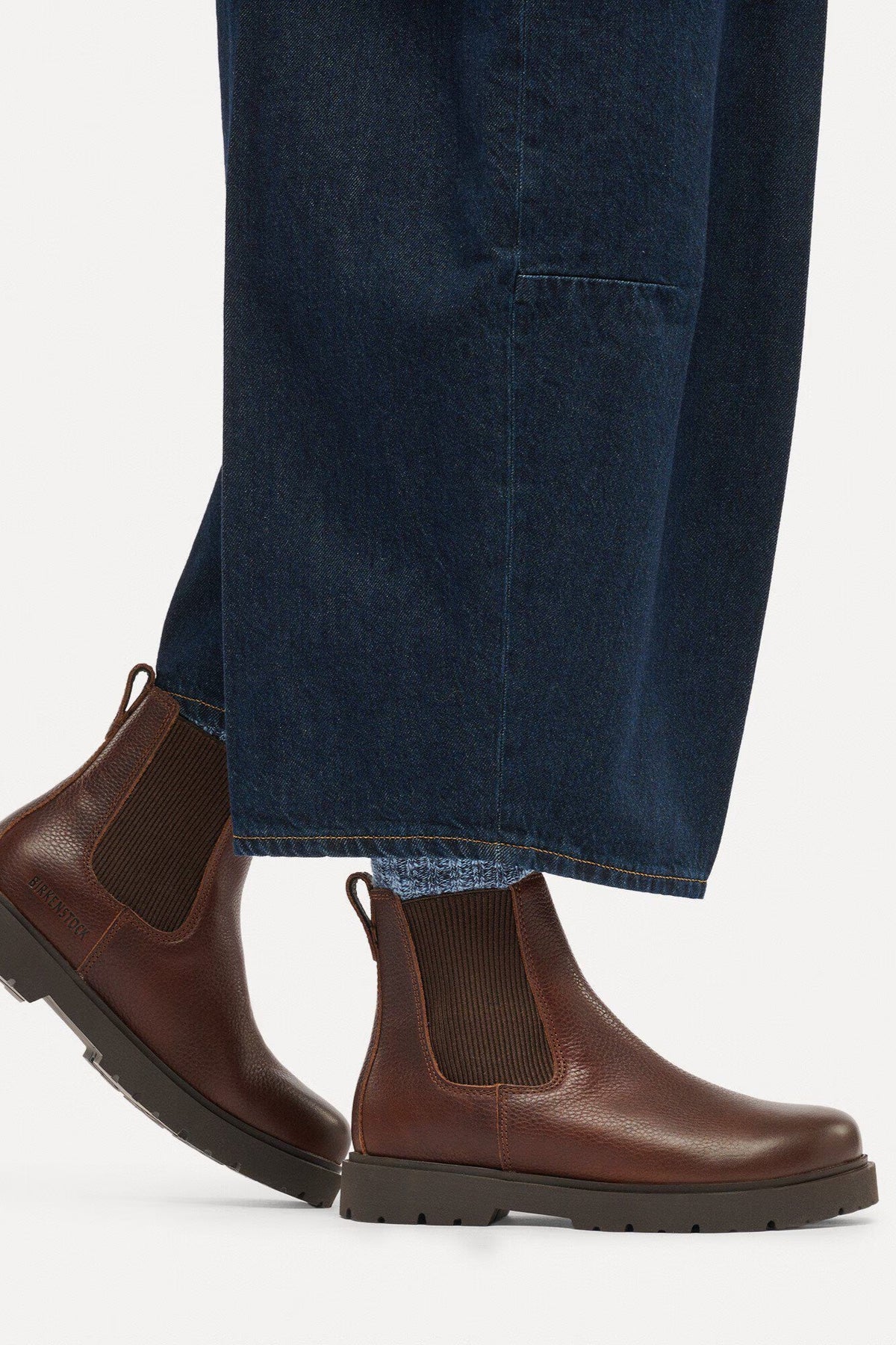 Highwood Slip On Mid Leather Boot
