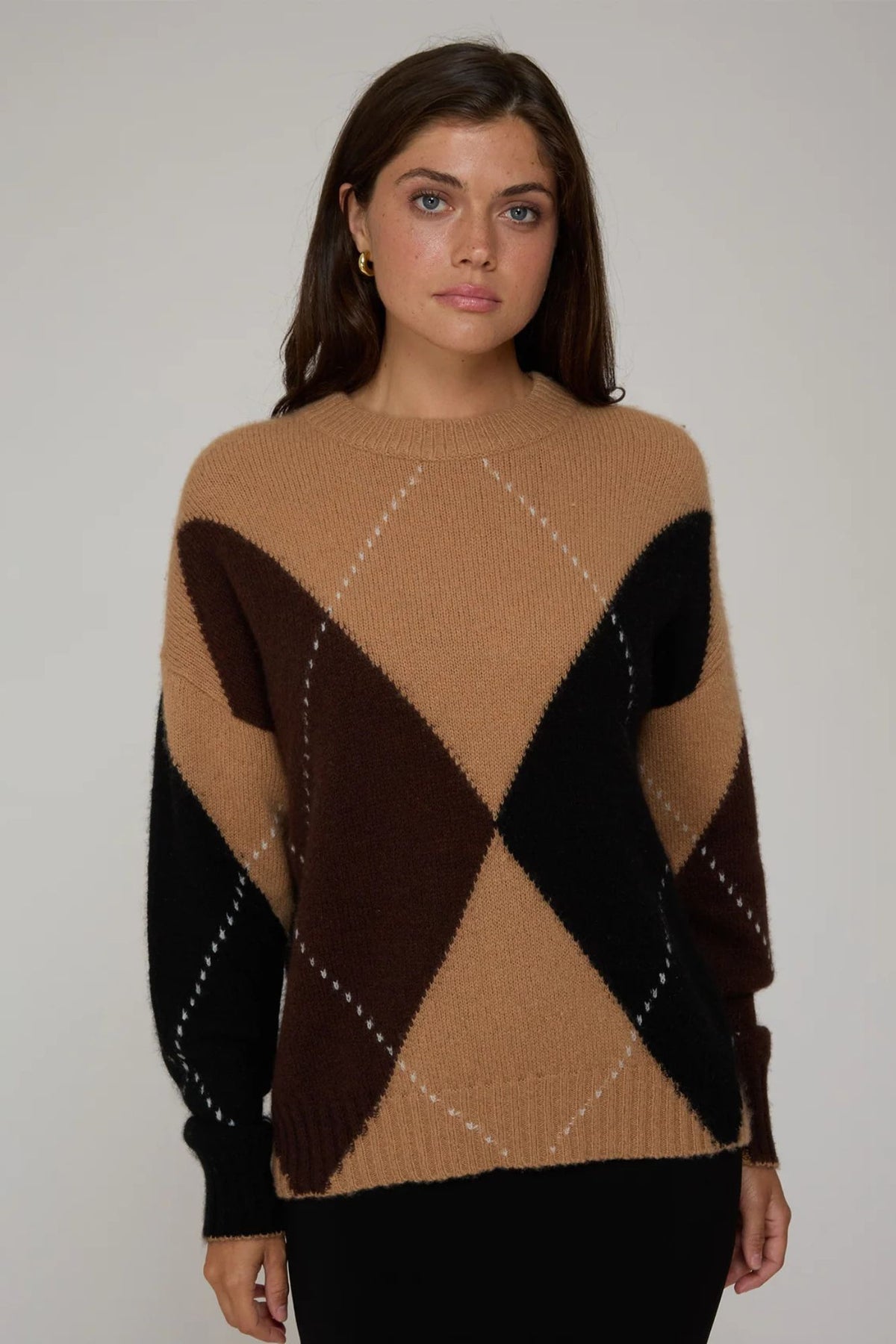 Oversized Argyle