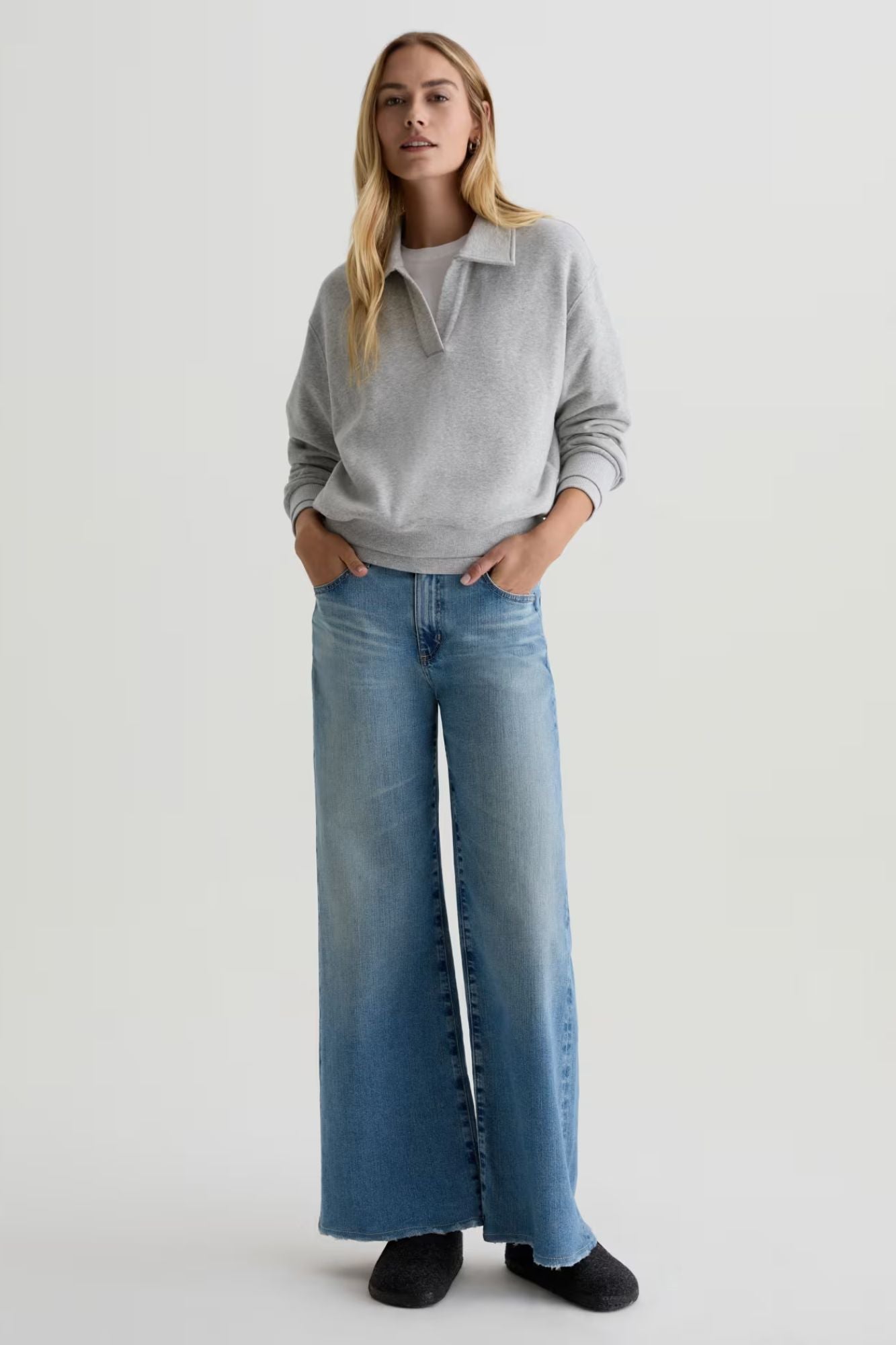 Saige Wide Leg Western Front