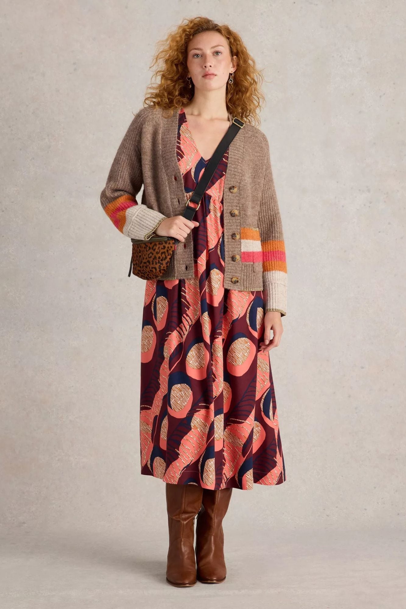 Judi Stripe Cardi