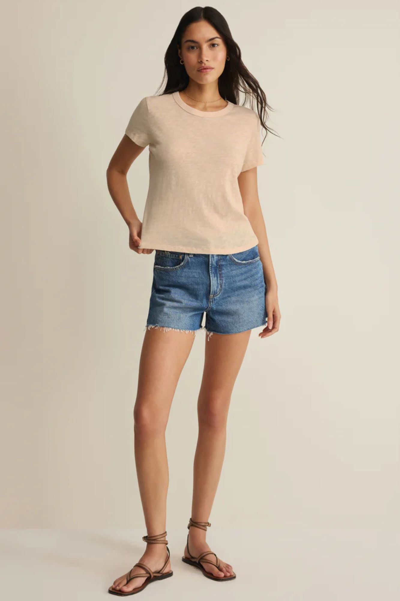 Junie Slub Tee Shirt