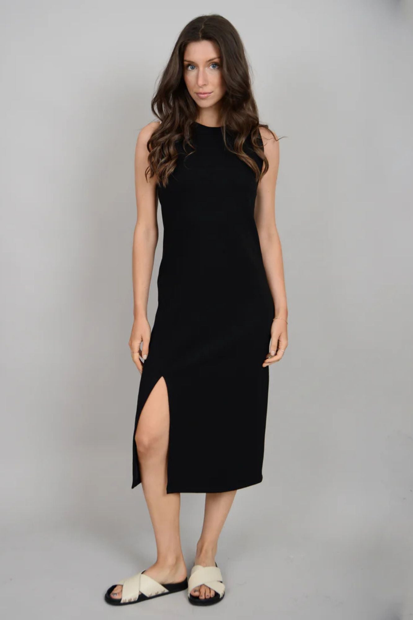 Adina Soft Knit Sleeveless Dress
