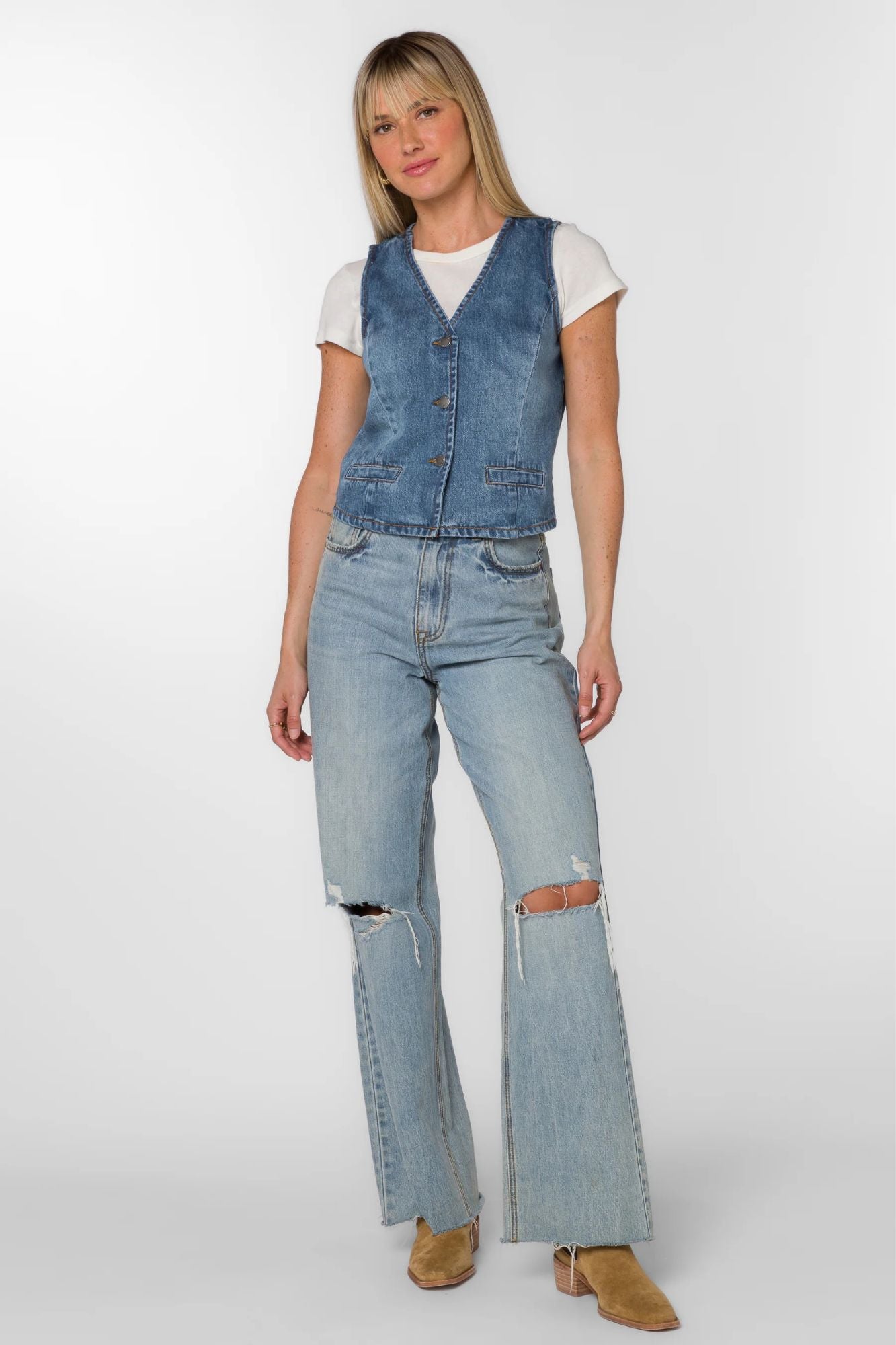 Dellis Denim Vest