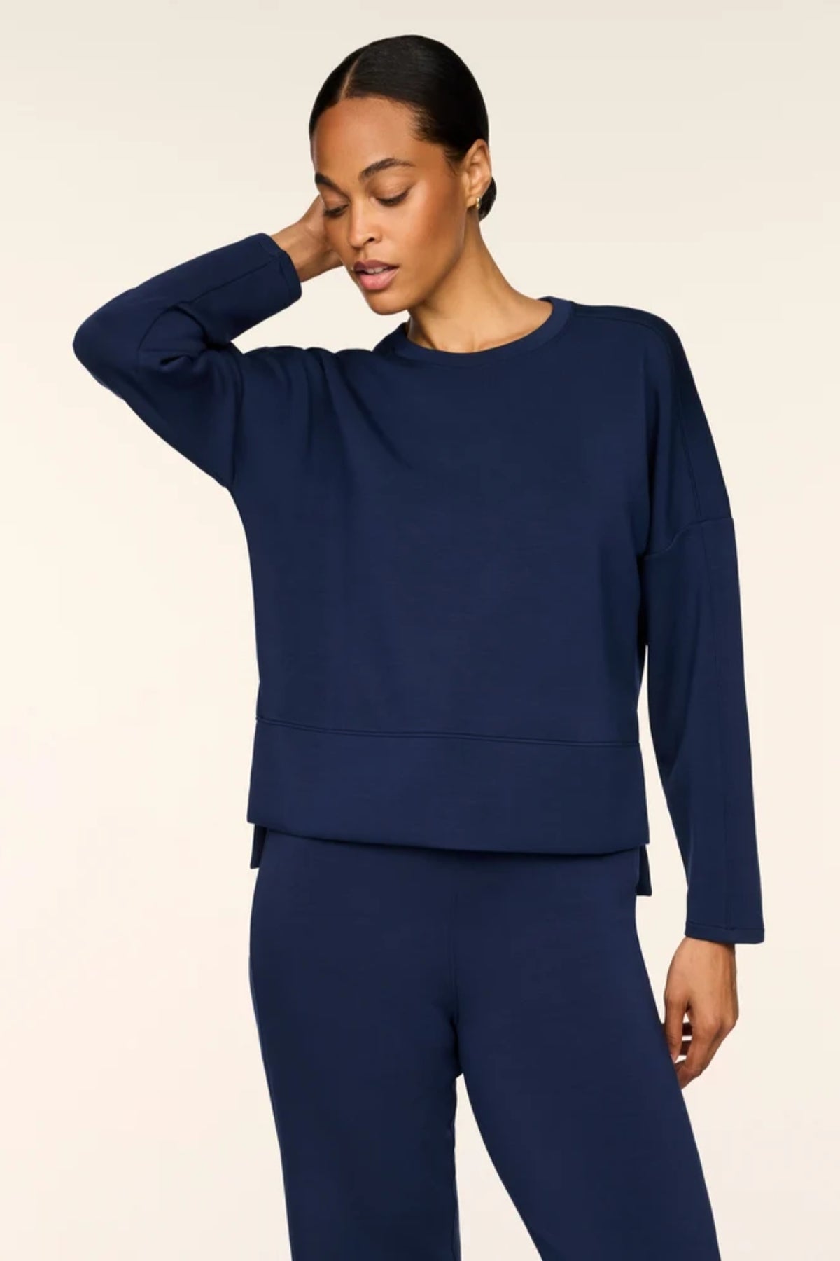 Crewneck Long Sleeve Top