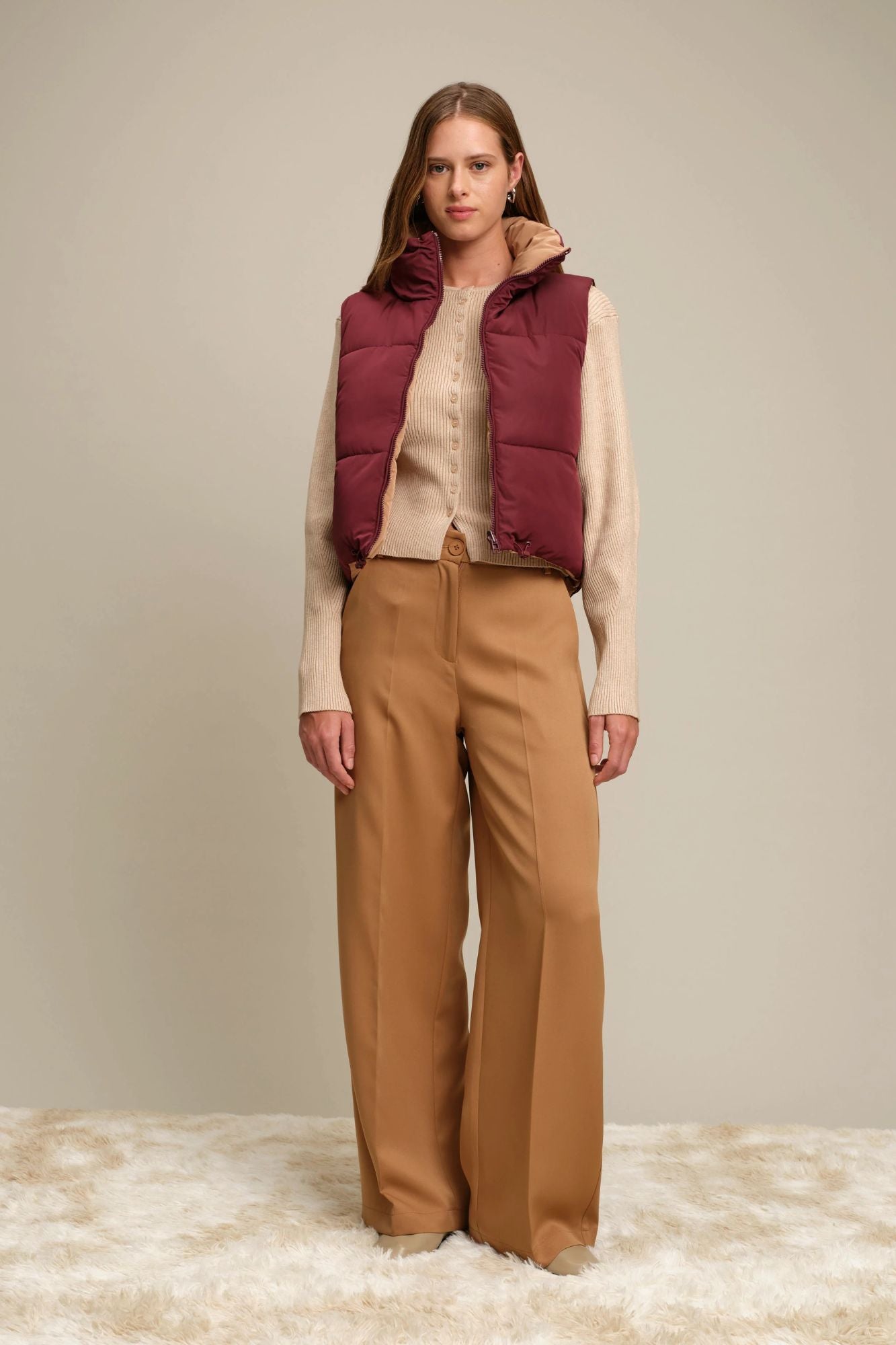 Kansas Reversible Puffer Vest