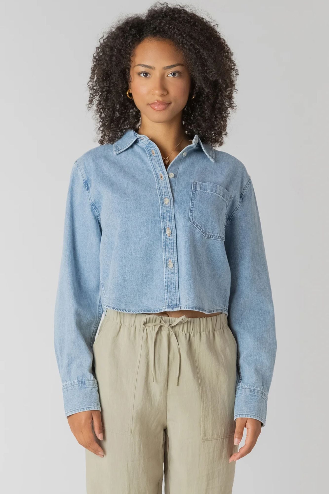 Lightweight Denim Shirt