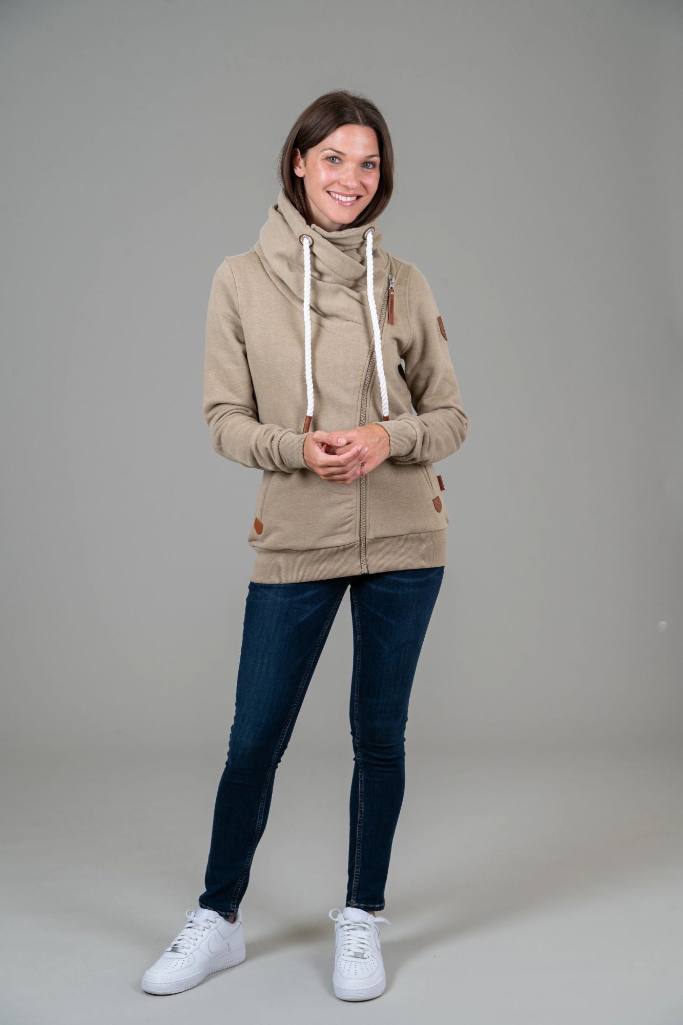 Hestia Full Zip High Collar