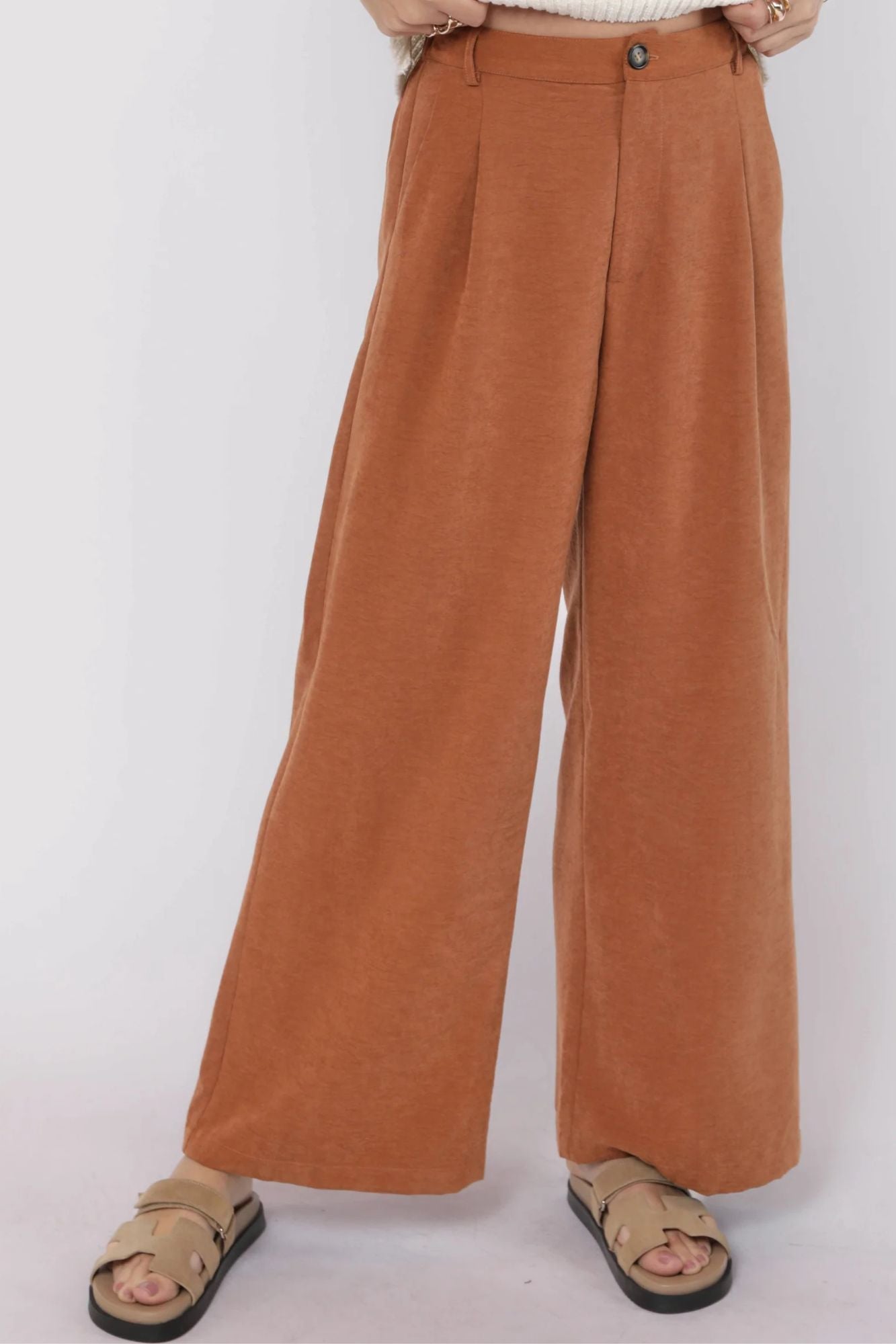 Sundown Front Pleat Pants