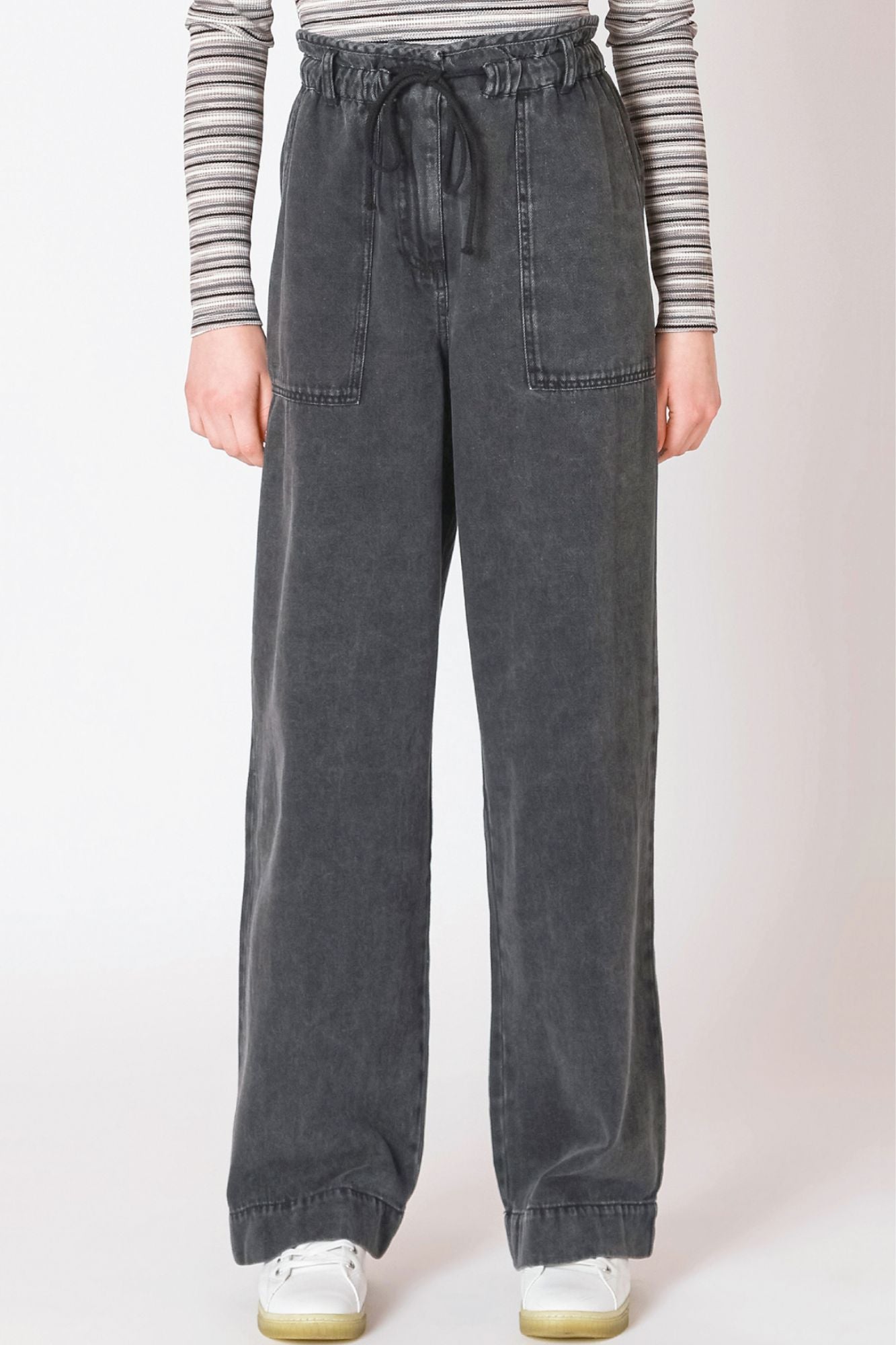 Wide Leg Denim Pant