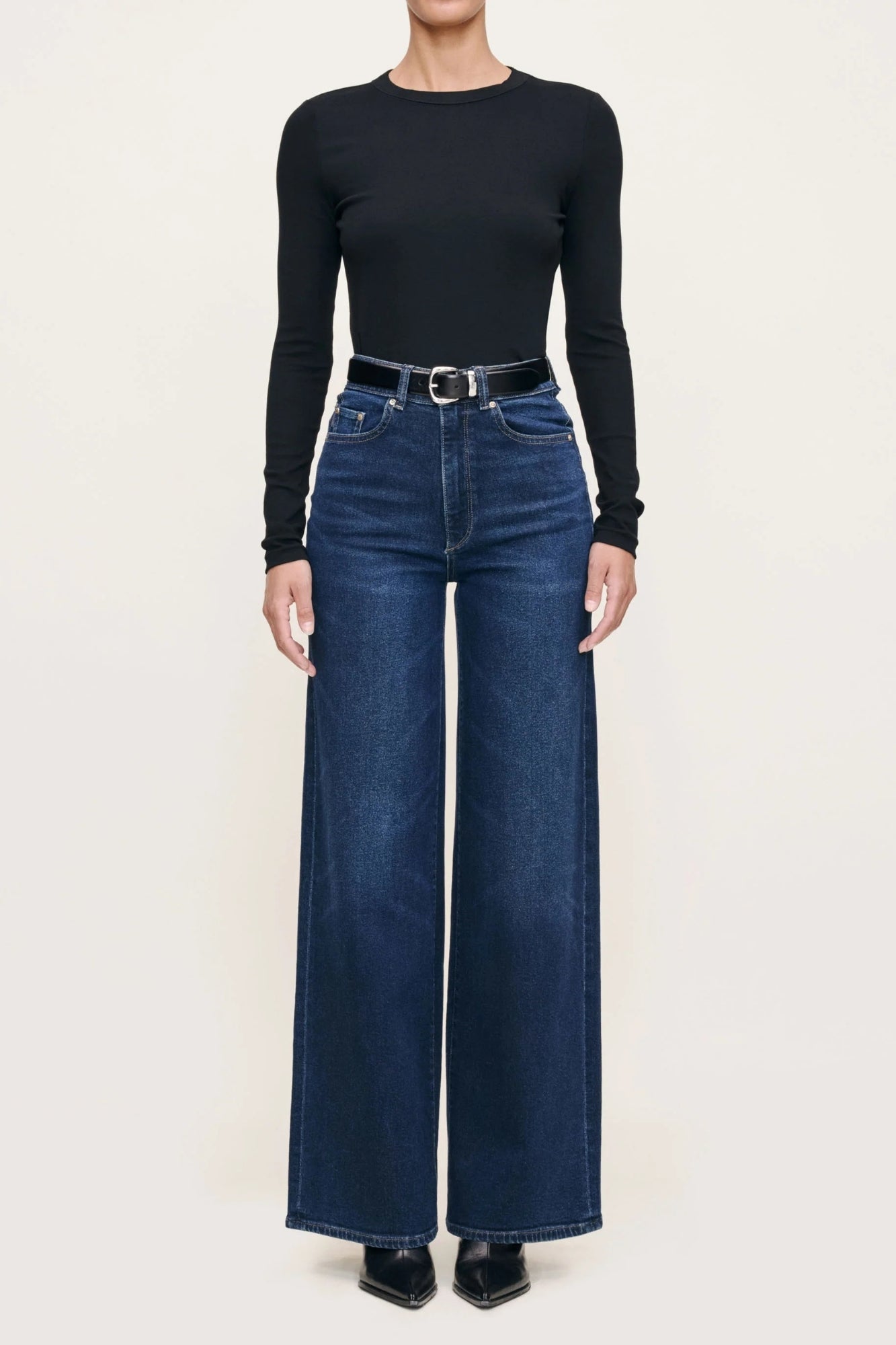 Hepburn Wide Leg High Rise Vintage 32"