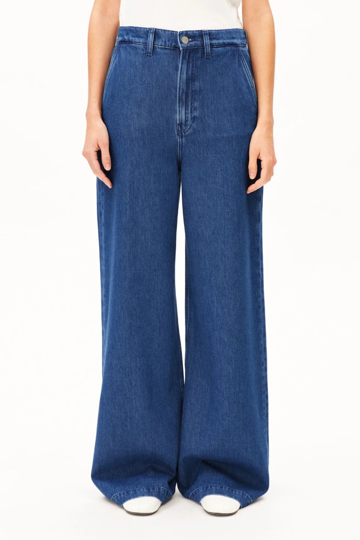 Wide Leg Denim Pant