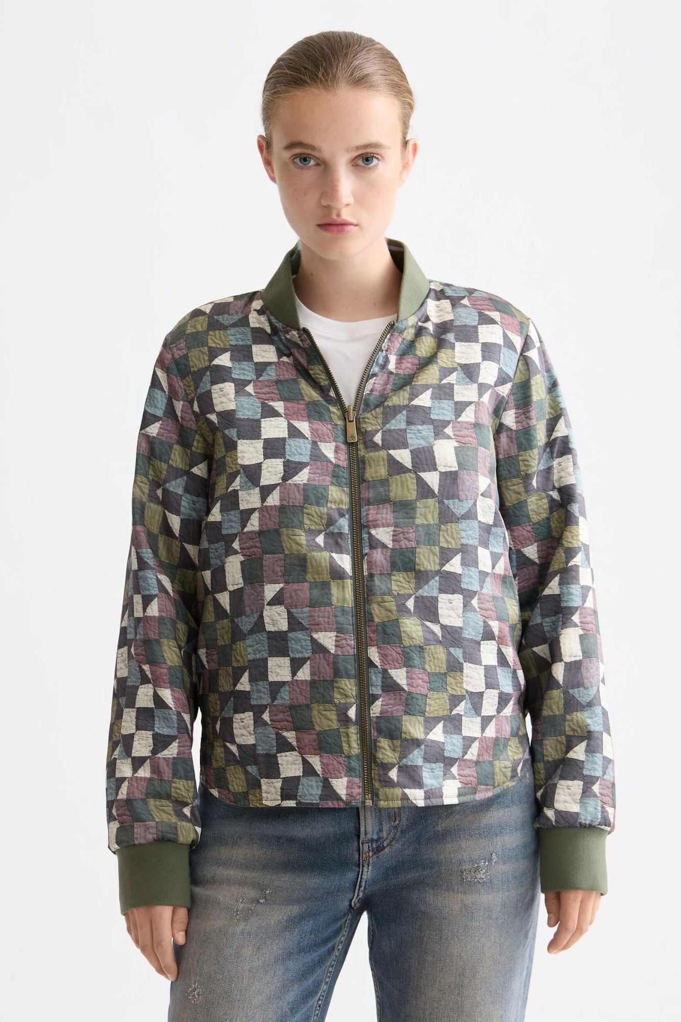 Reversible Quilted Bomber