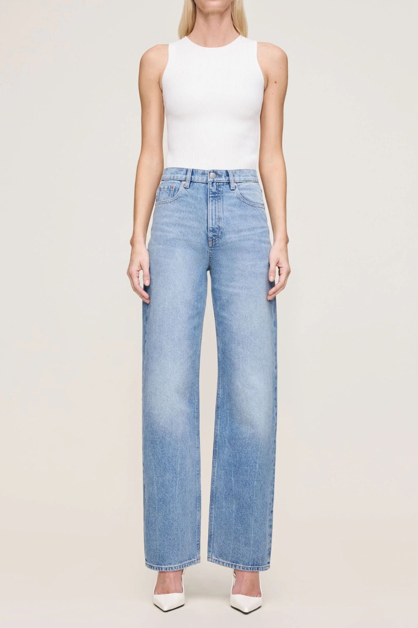 Karmine Refined Wide Leg High-Rise 31"