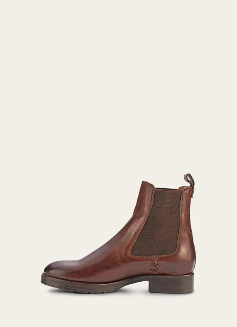 Frye women's melissa sales leather chelsea booties