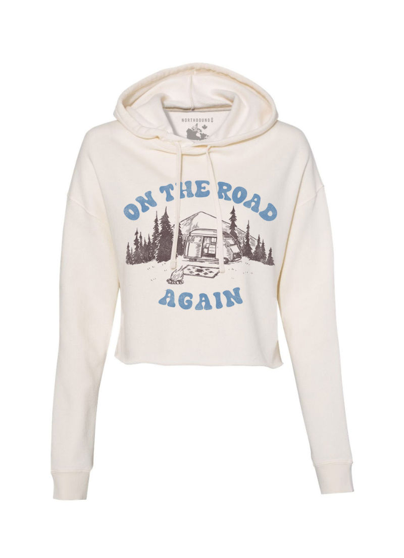 Sur la route à nouveau Sweat à capuche
