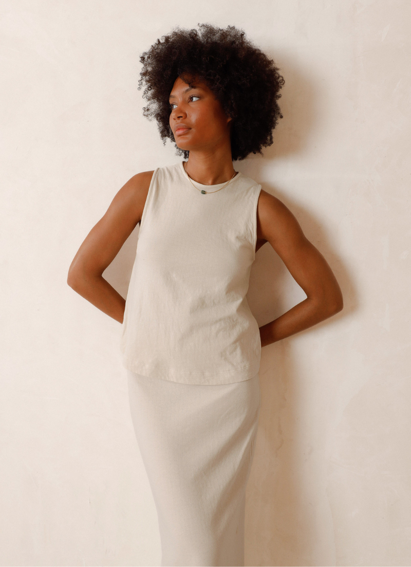 Débardeur Plume à double tissage