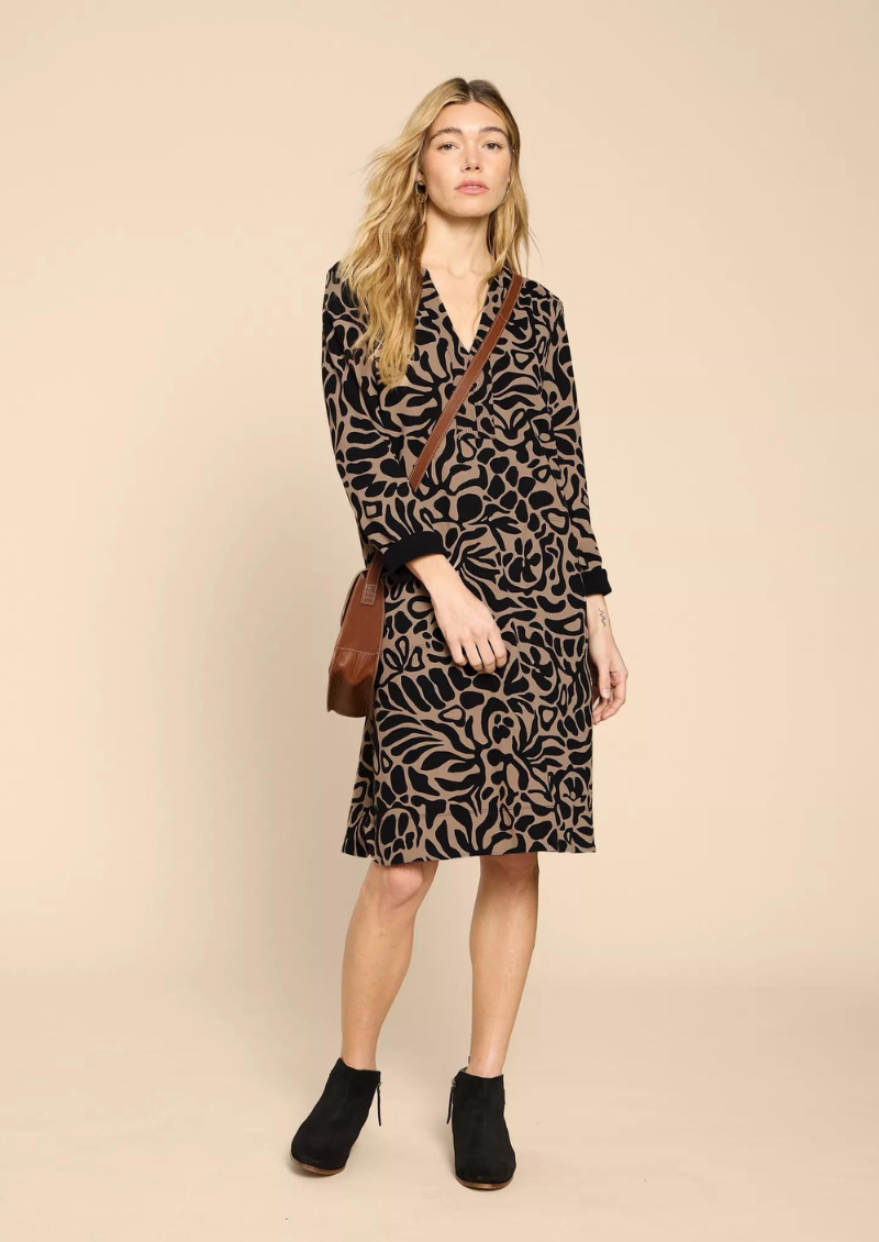 June Jersey Shift Dress